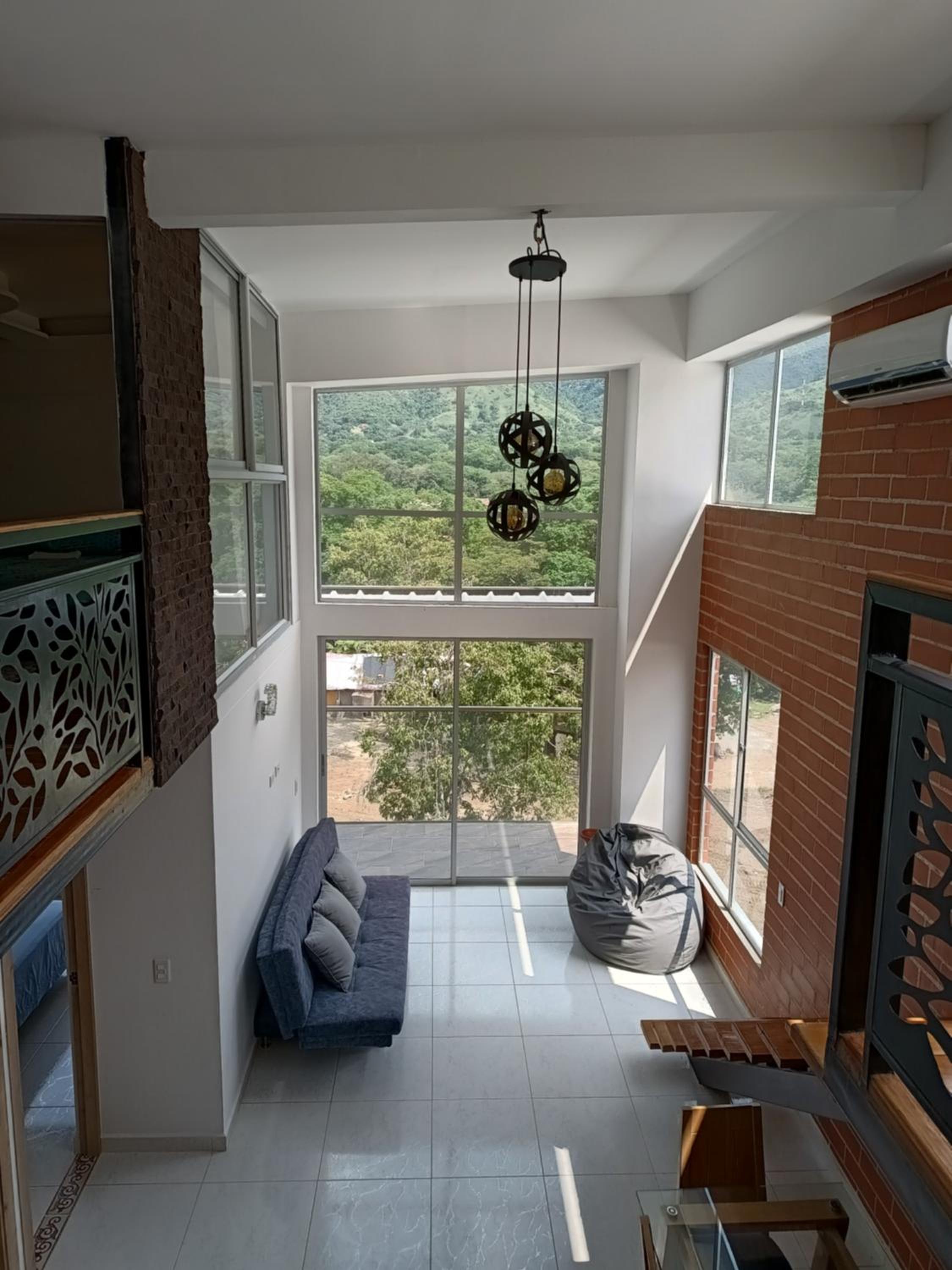 Agradable apartasol duplex