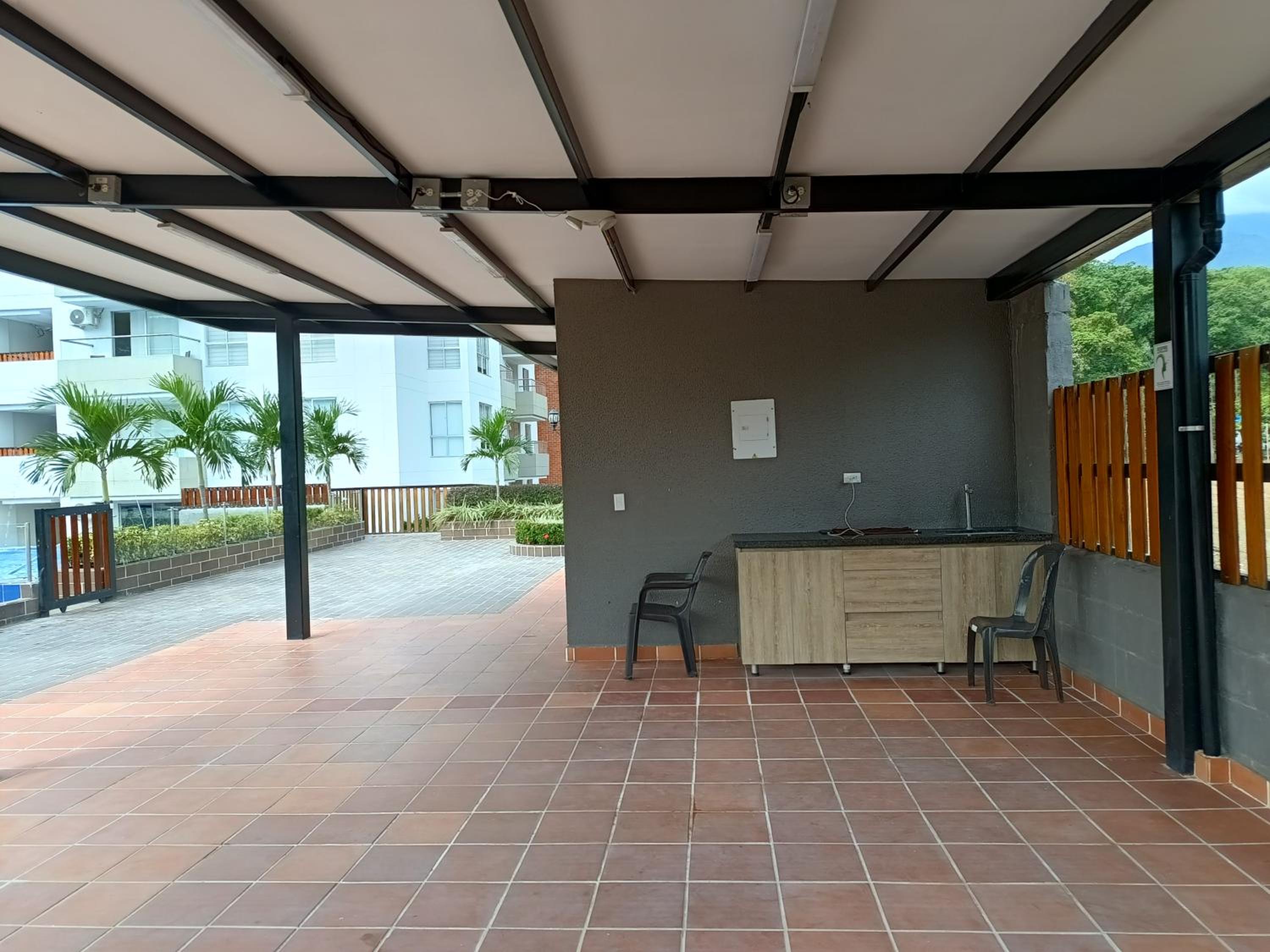 Agradable apartasol duplex
