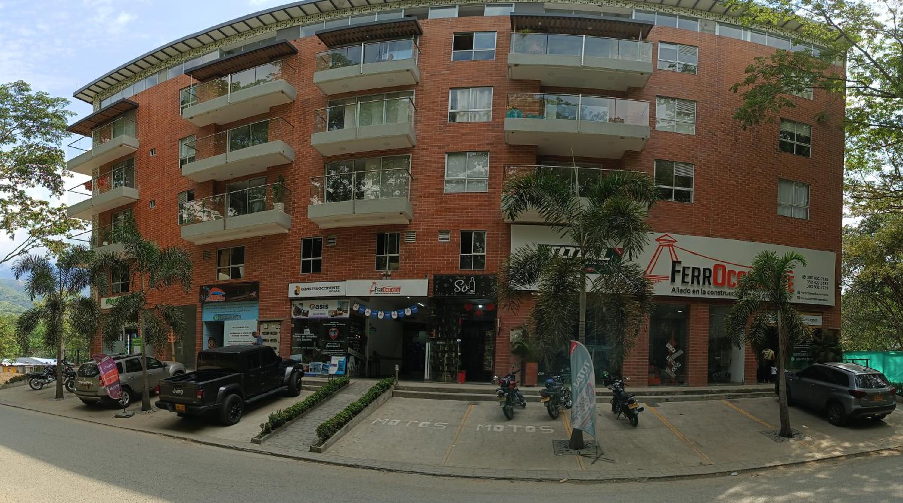 Agradable apartasol duplex