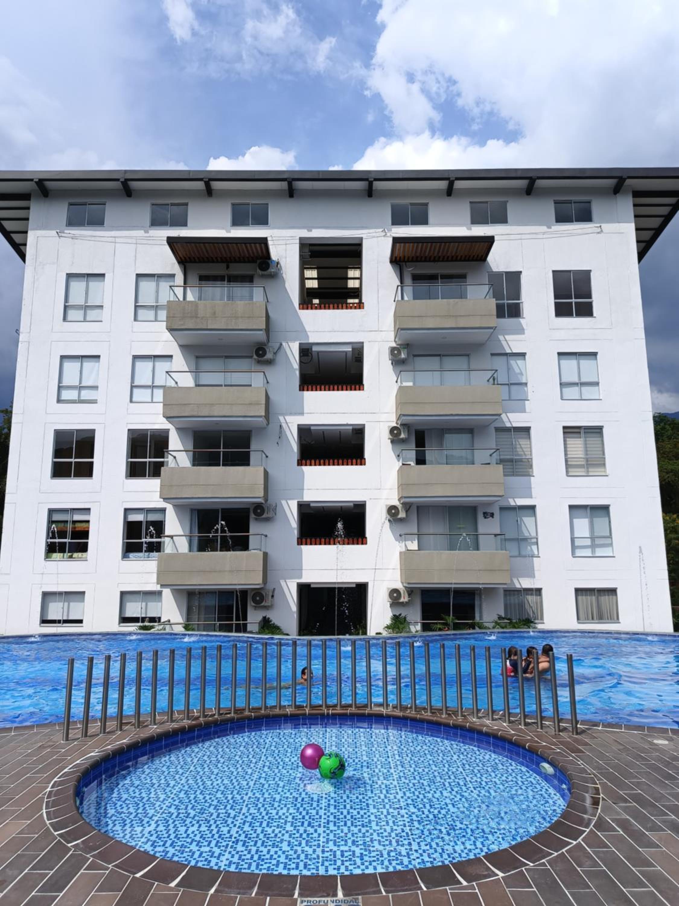 Agradable apartasol duplex