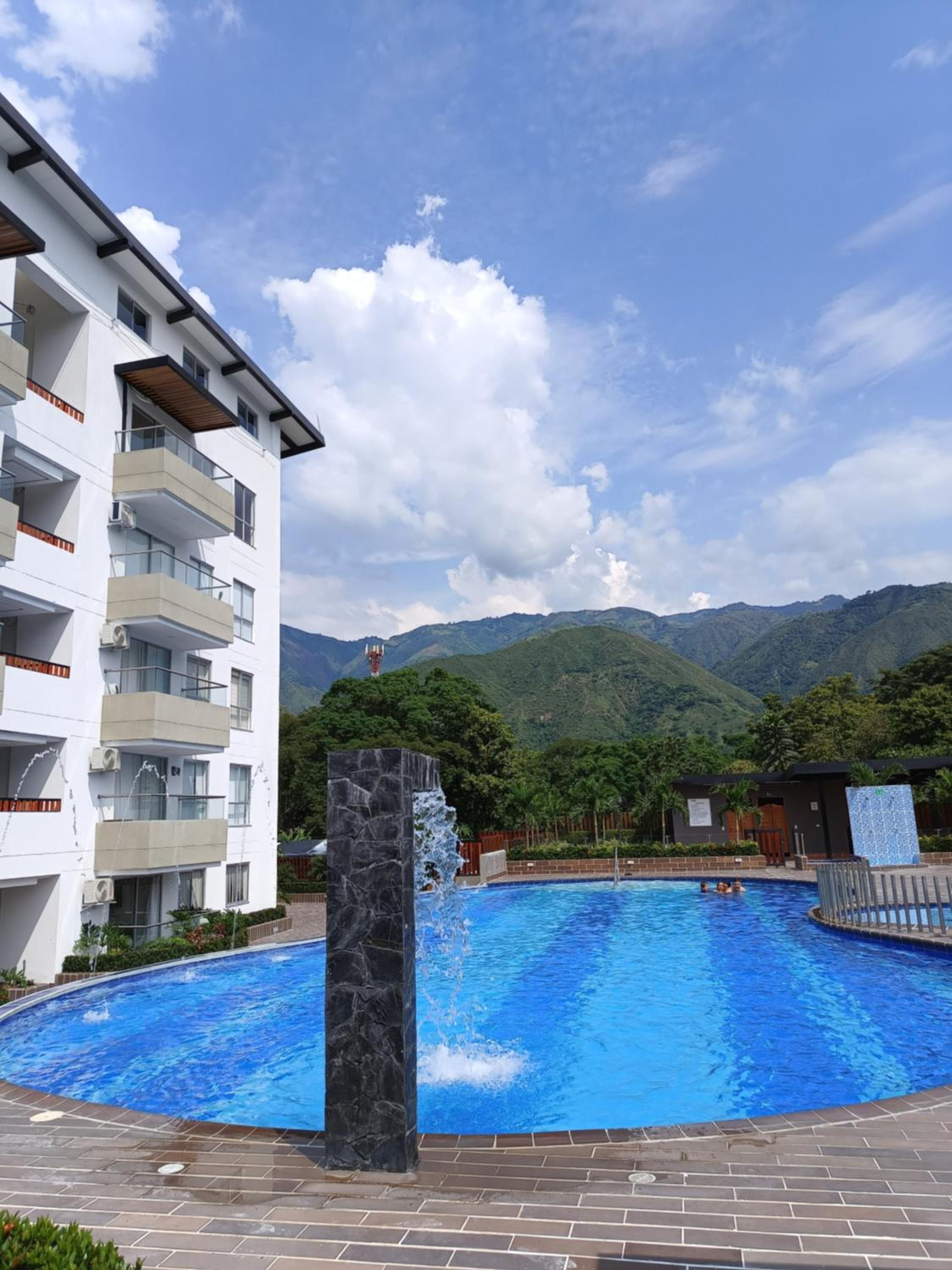 Agradable apartasol duplex