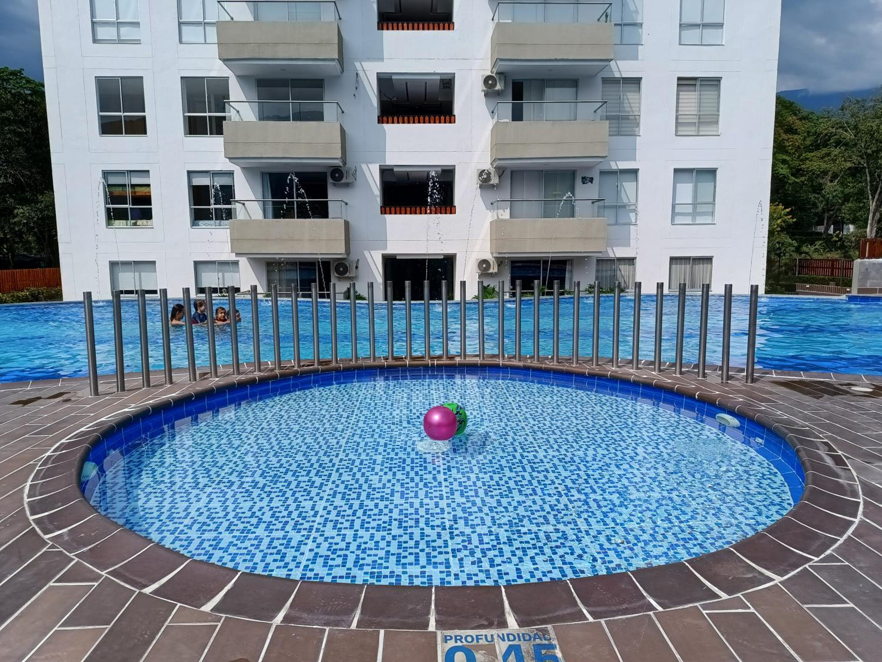 Agradable apartasol duplex