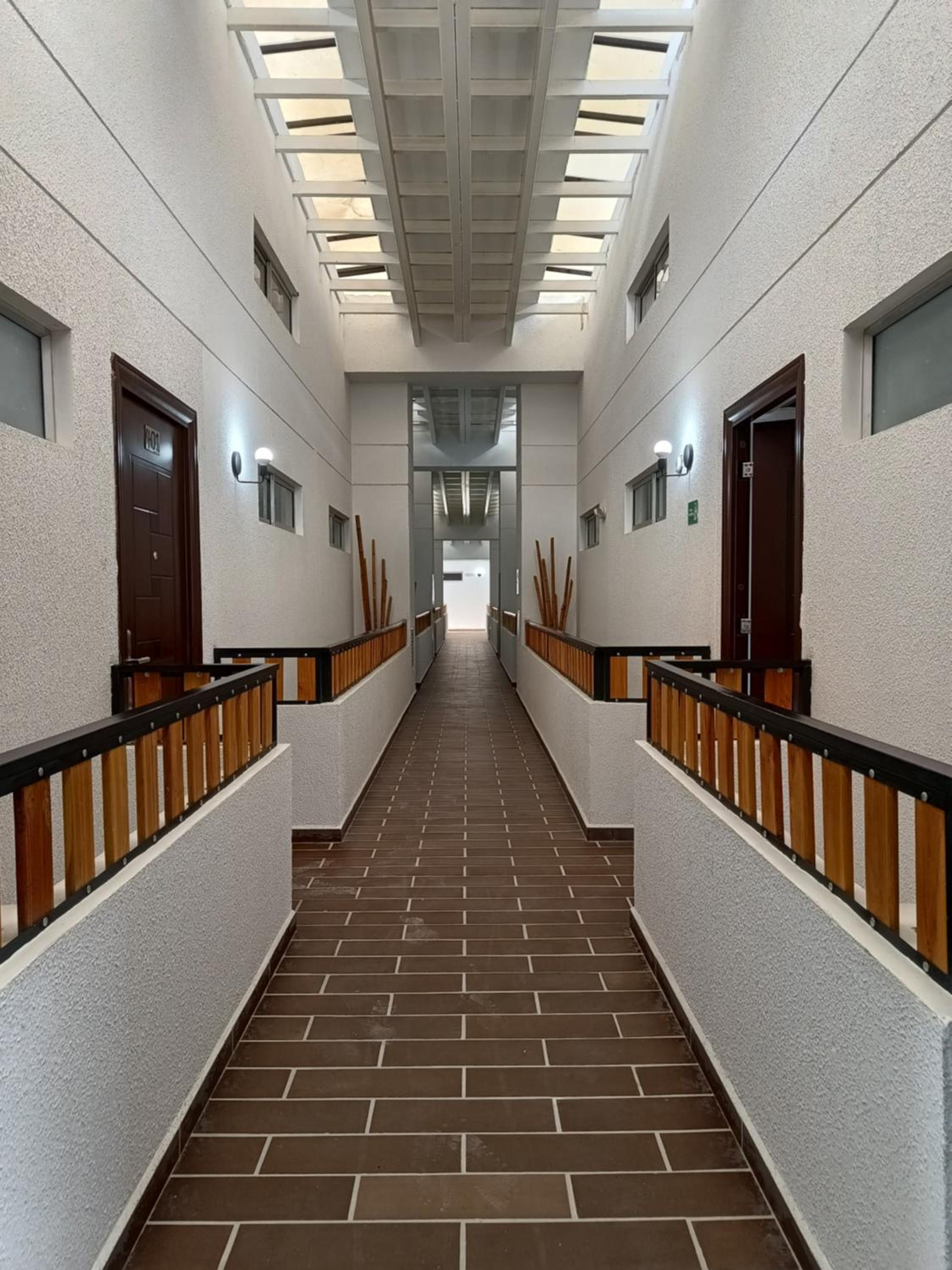 Agradable apartasol duplex