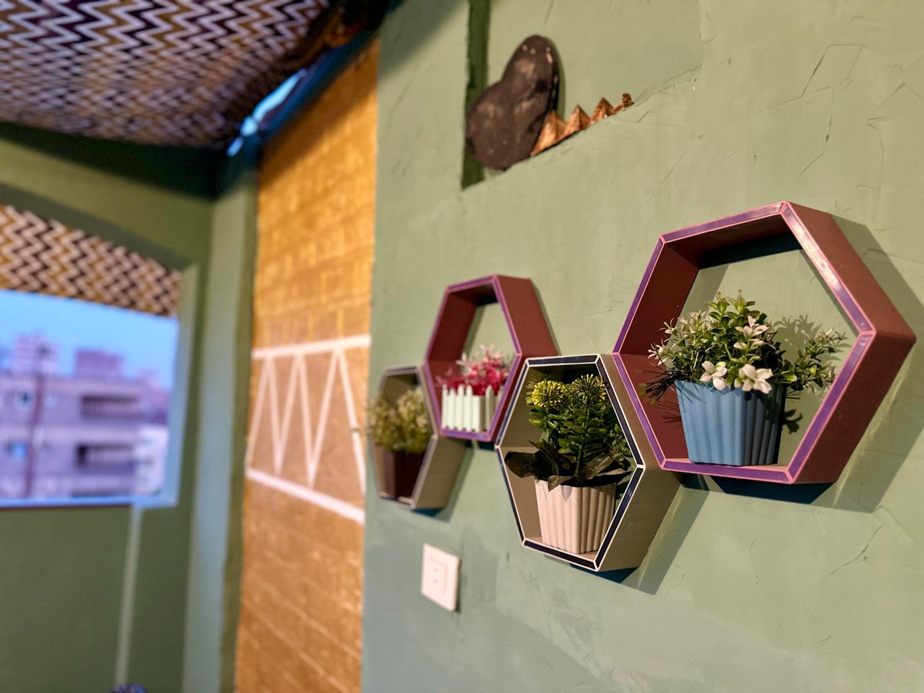 Studio with the visions of the Nile and the pyramids in Maadi