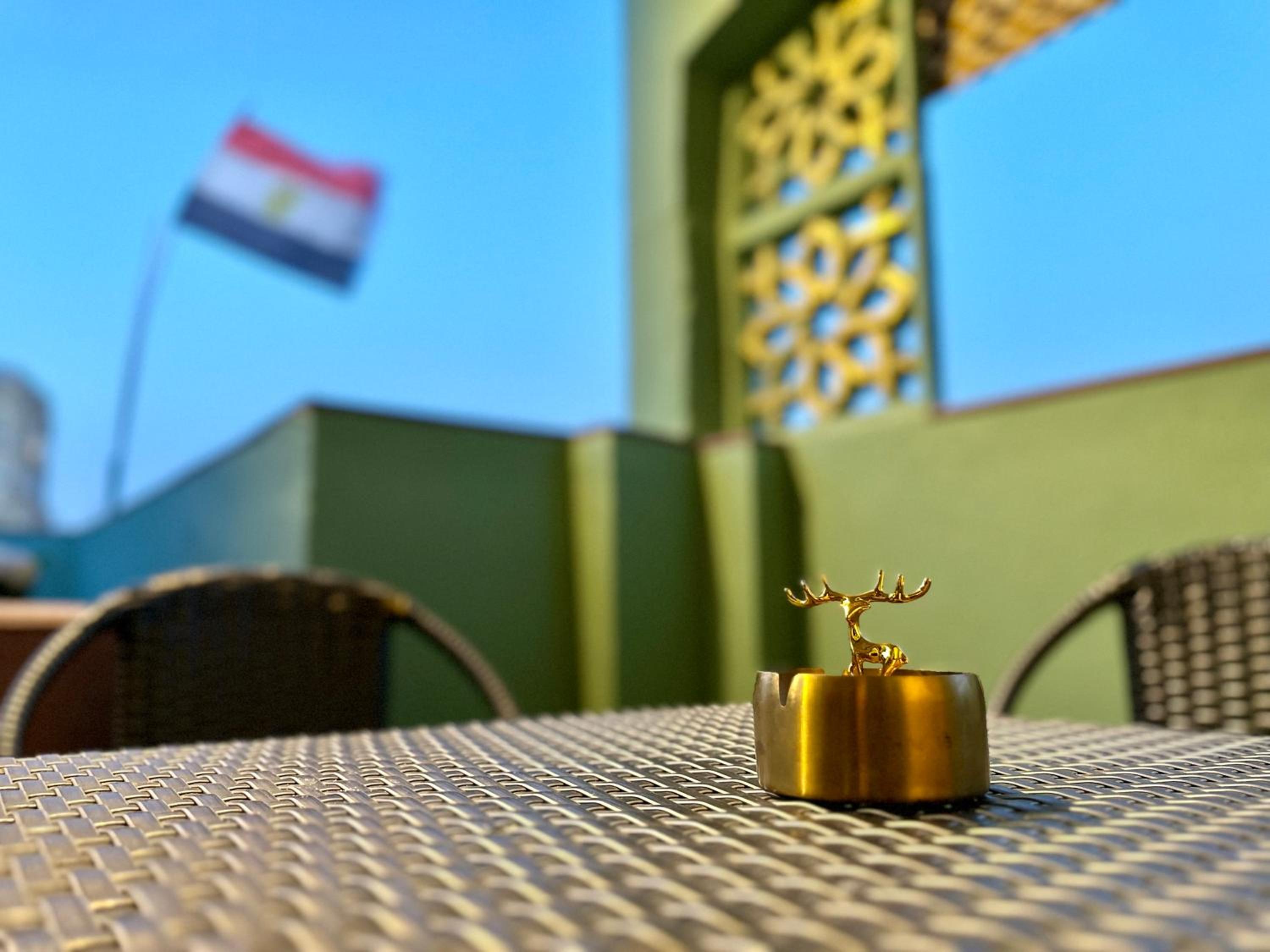 Studio with the visions of the Nile and the pyramids in Maadi