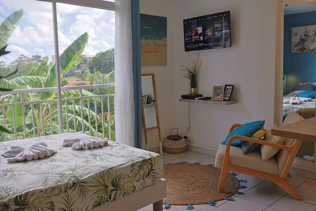 * LE DAUPHIN * Vue mer, clim et parking view 5
