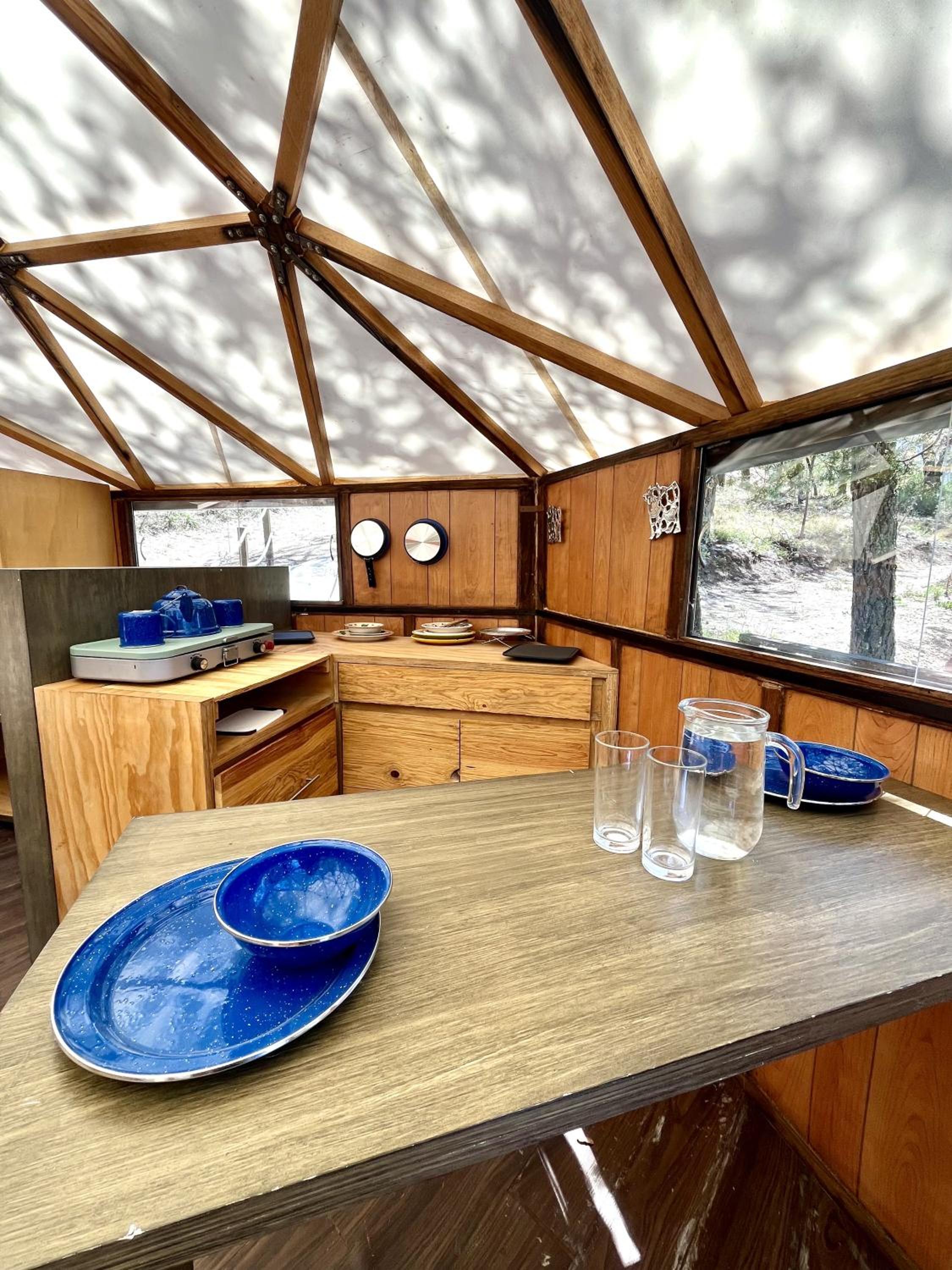 Glamping en la Sierra de Arteaga