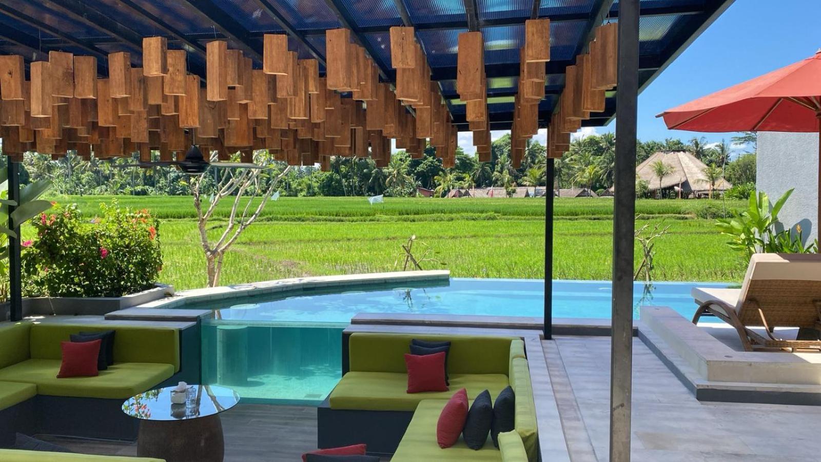 Villa Cakra - 4 bedroom Luxury Villa with Infinity Pool and Paddy Field View Ubud