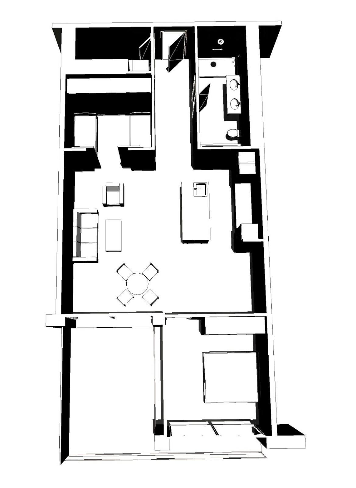 Spa luxury app for 2 or 4 pers centre lac view