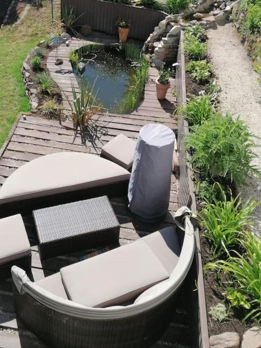 Ferienwohnung Unterm Wald - Pool Garten Panorama - Property Image 13