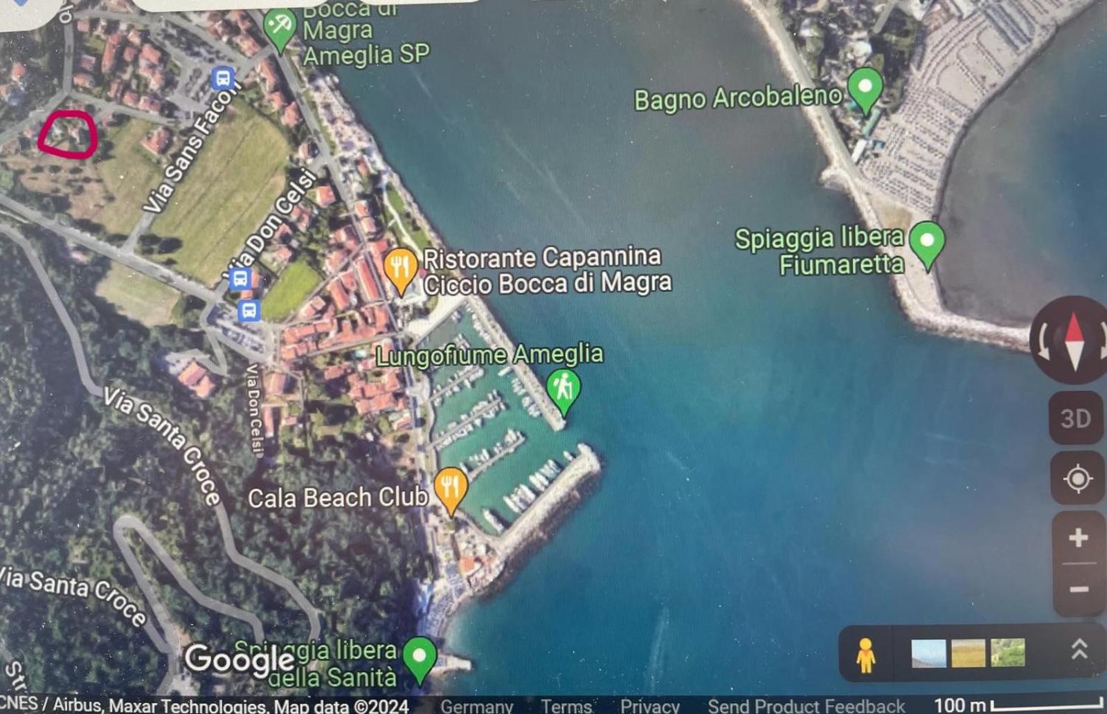 Villa Vecchia Fontana al mare - Tra Liguria e Toscana tra Viaregggio, Forte dei Marmi e Cinque Terre- Haus am Meer bei la Spezia