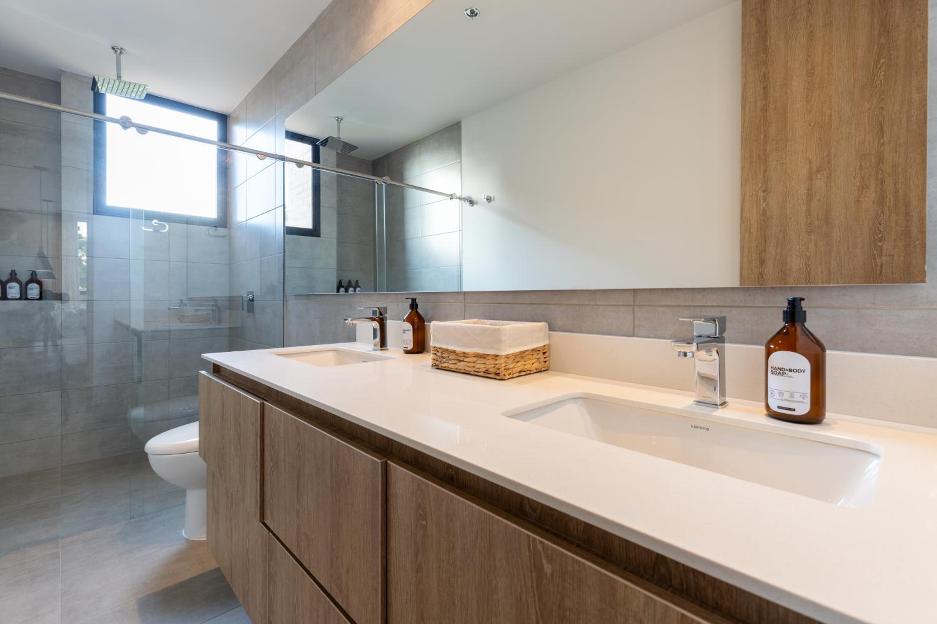 Luxury new apartment surrounded by forest