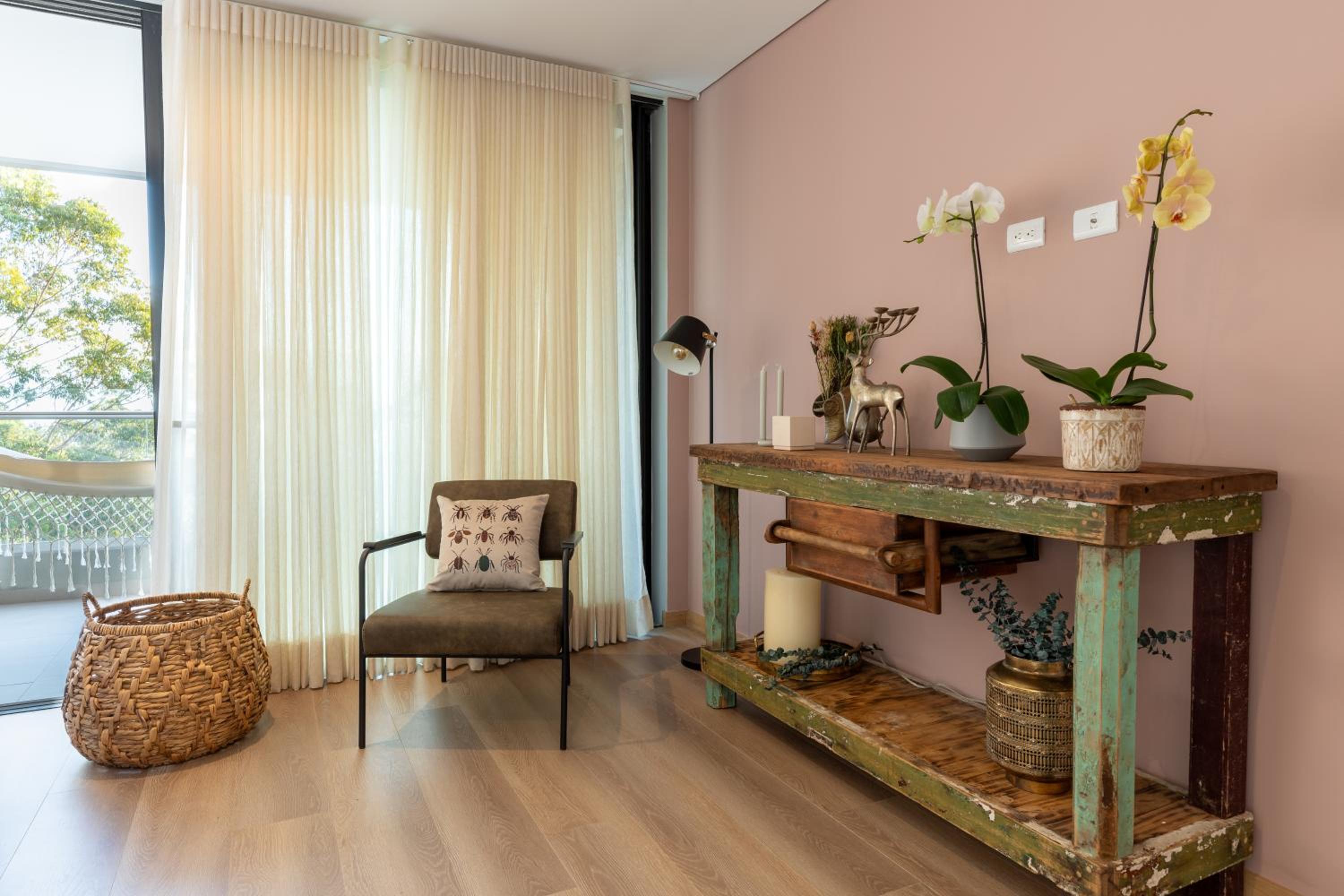 Luxury new apartment surrounded by forest
