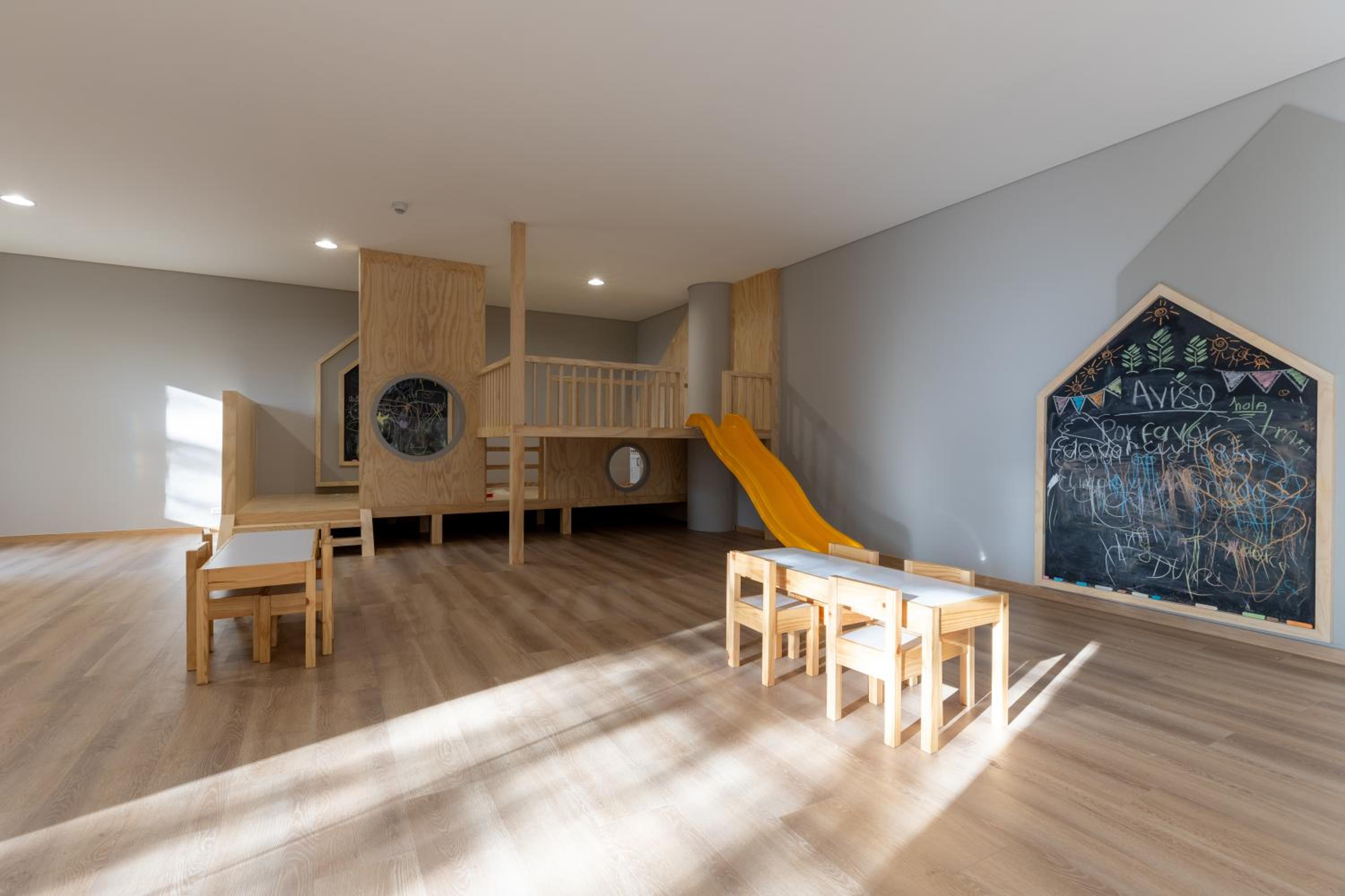 Luxury new apartment surrounded by forest