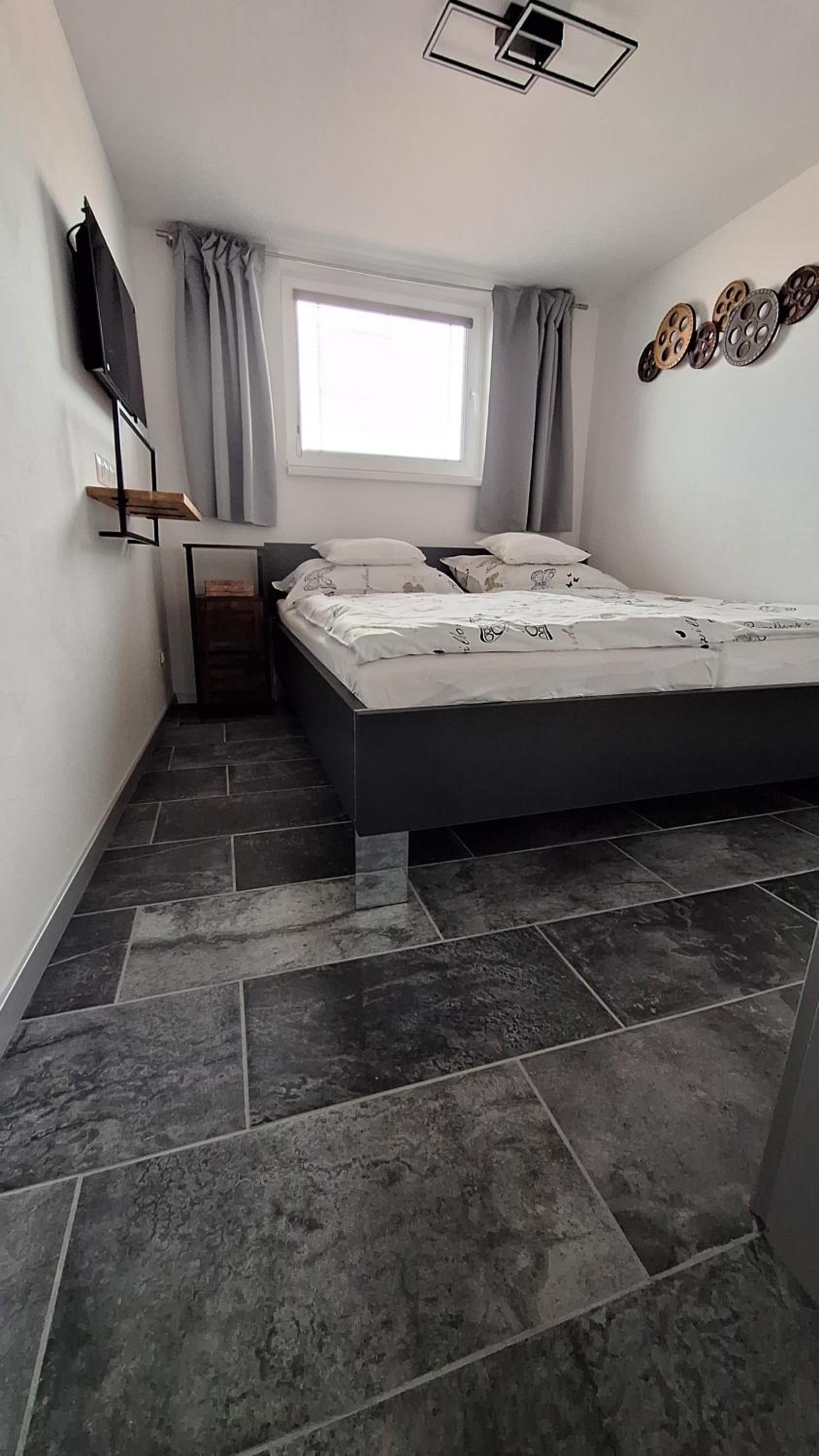 bungalov na břehu Labe s vlastním molem