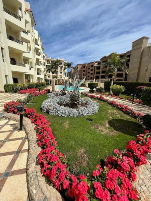 Velký apartmán 50 m od pláže s přístupem zdarma- Sahl Hasheesh Hurghada resort Andalusie view 4