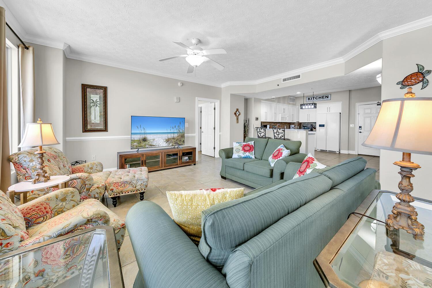 Gulf Crest 205 Stunning Gulf Views Huge Balcony view 3