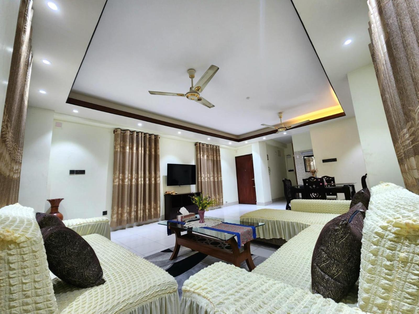 Private Furnished Penthouse Apartment With Rooftop Garden In Chittagong