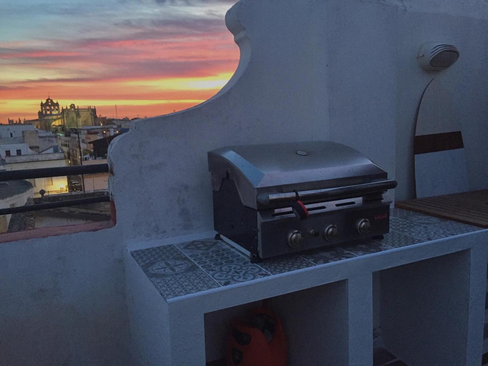 Ático con terraza privada en casa Palacio del Centro Histórico