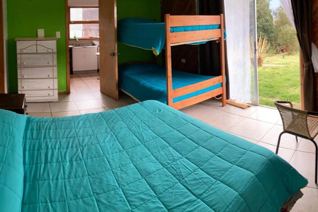 Ecocamping Ñisoleufu Departamento 4 personas Playa y Río