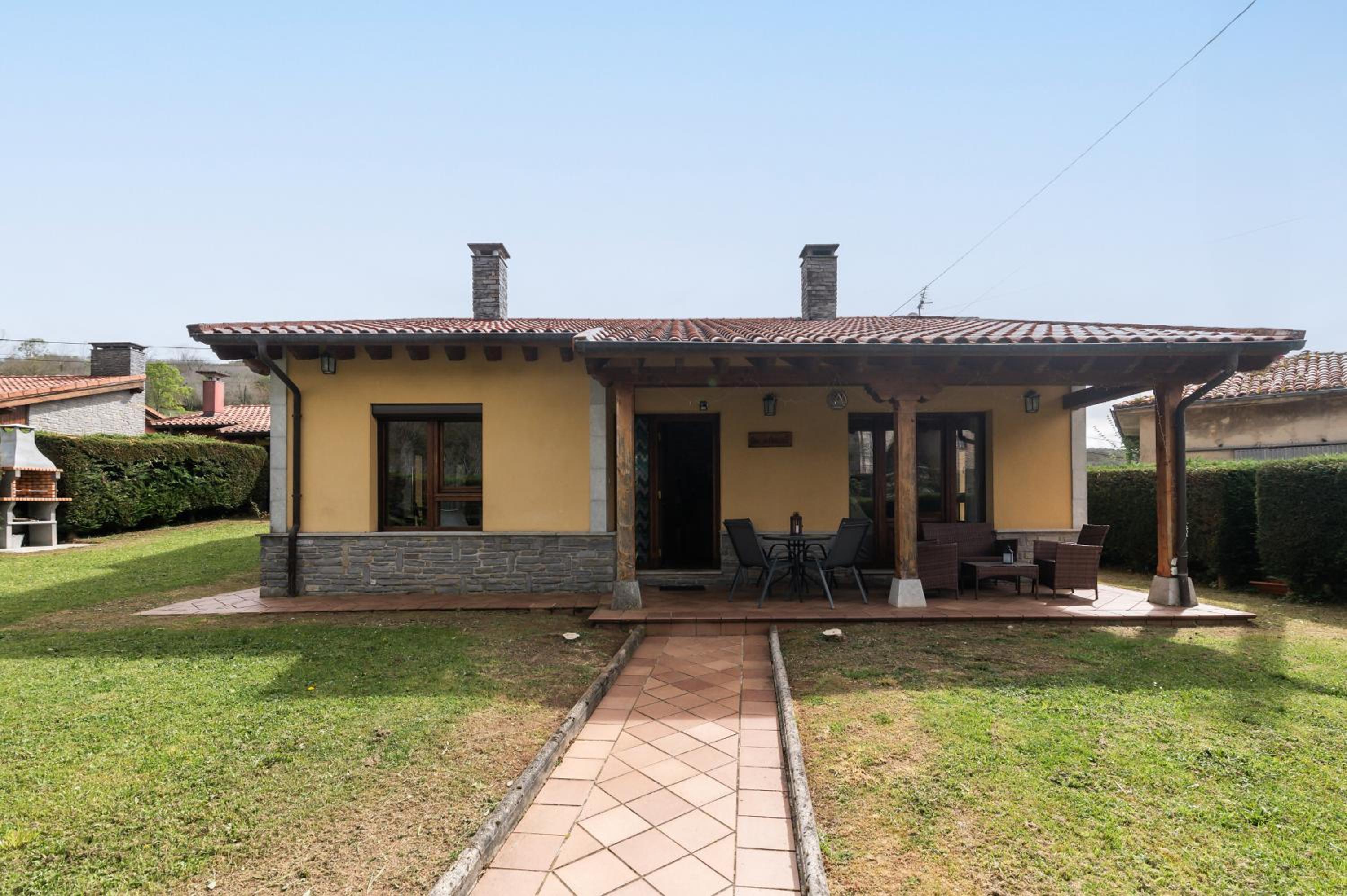 Villa Aire de Asturias Cabrales – Jardín y Rutas