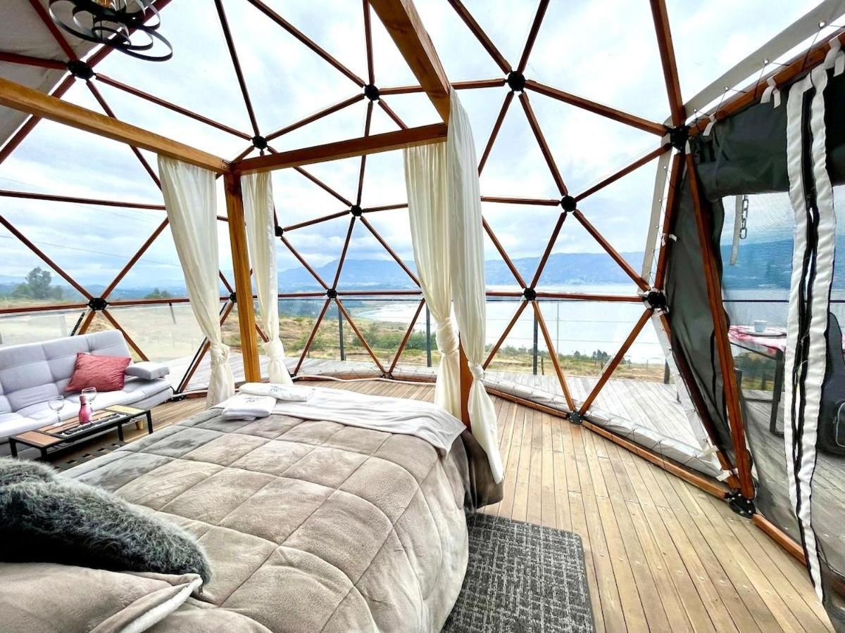 Lujoso Glamping MarQua Spa Guatavita Wifi Cocina