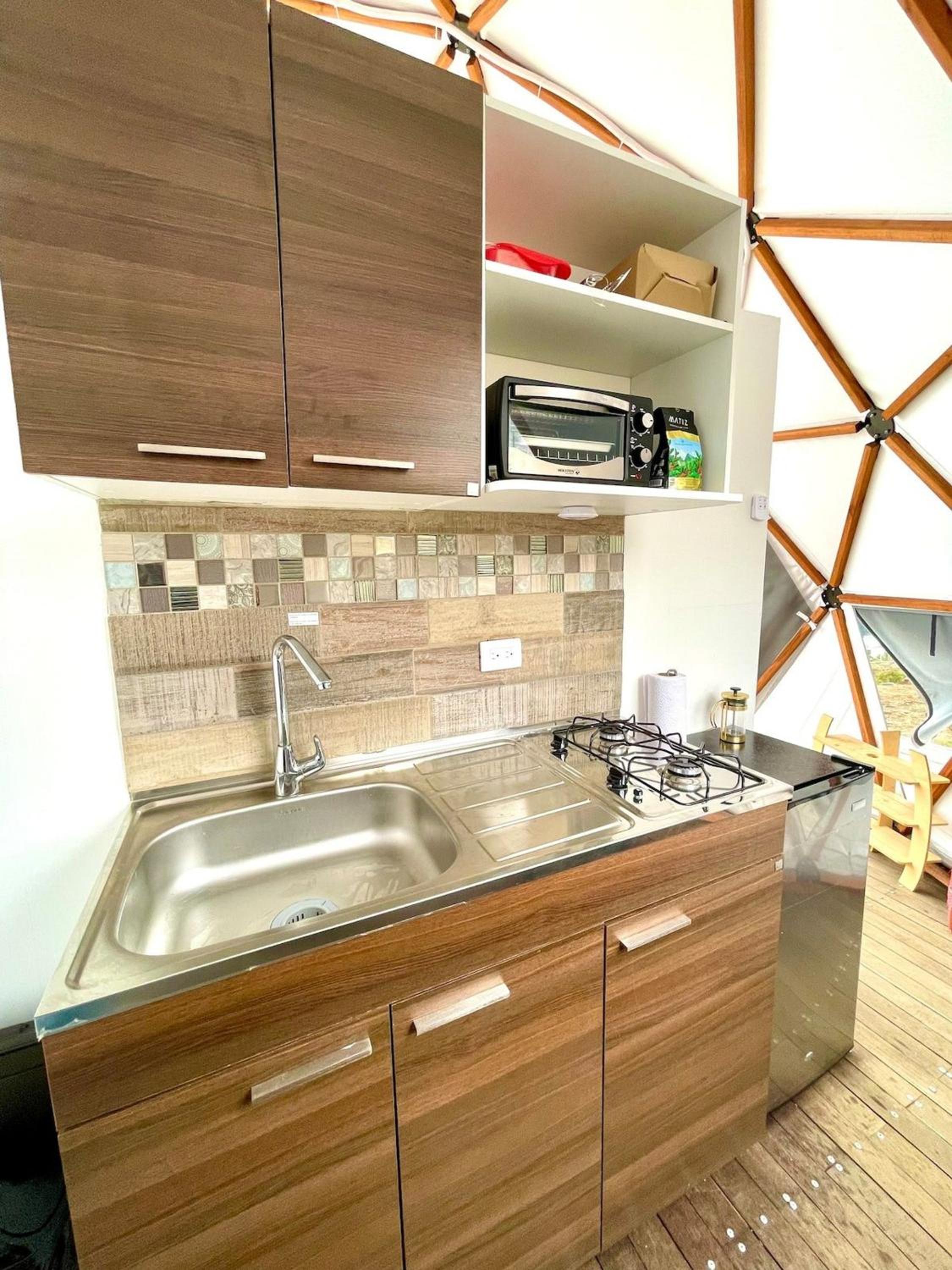 Lujoso Glamping MarQua Spa Guatavita Wifi Cocina