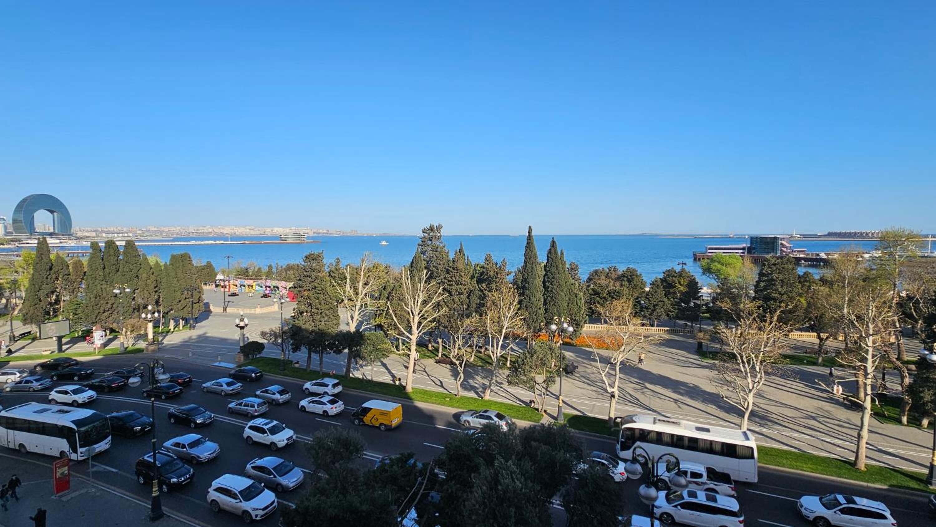 Caspian sea view