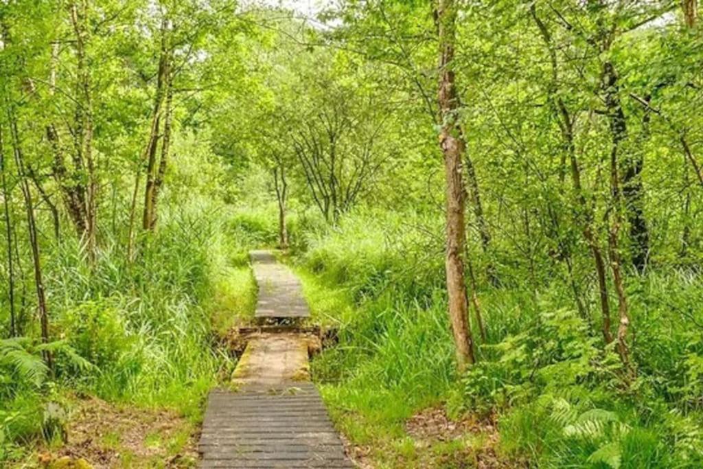 Chalet near Heated Pool, Steps to Trails