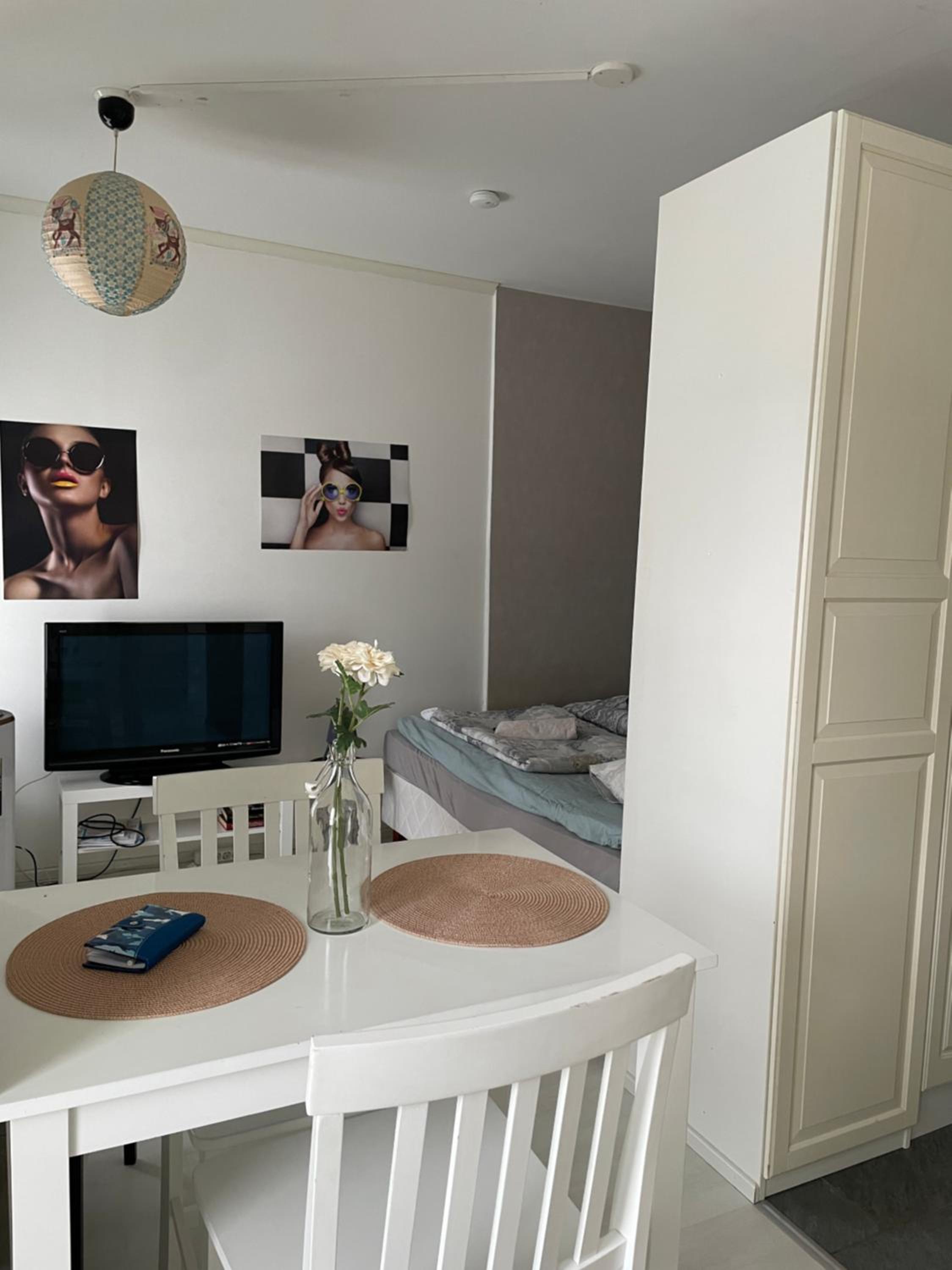Yksiö+autopaikka/Small apt.+free parking
