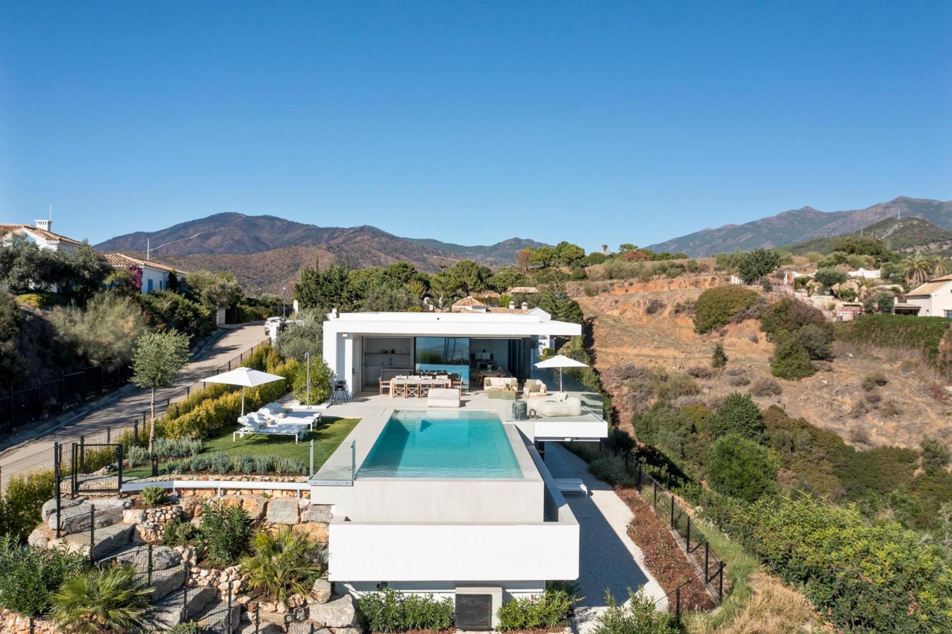 Exclusive VILLA IMAGINE MARBELLA by IMAGINEMARBELLA, breathtaking panoramic sea views heated infinity pool