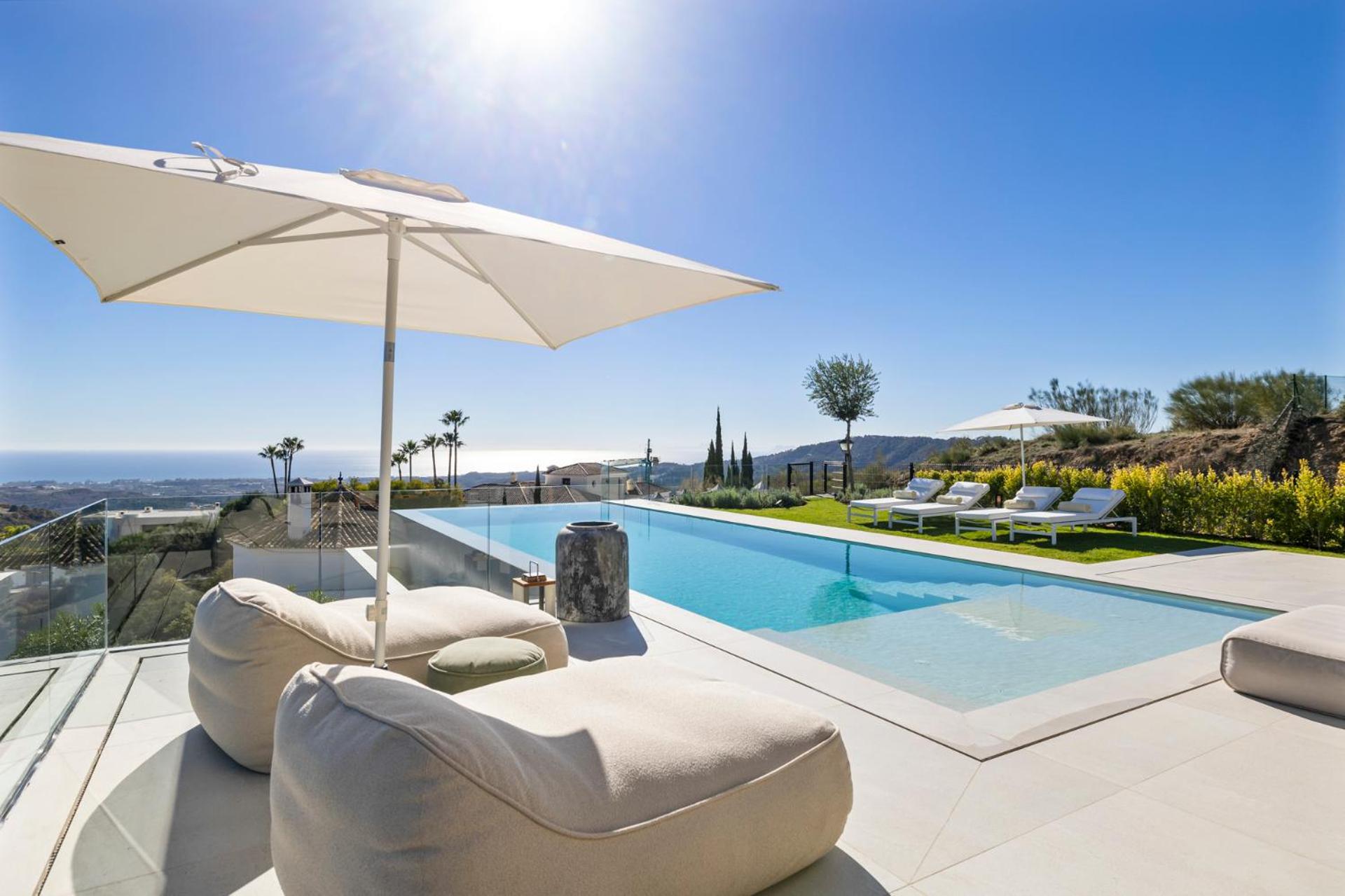 Exclusive VILLA IMAGINE MARBELLA by IMAGINEMARBELLA, breathtaking panoramic sea views heated infinity pool