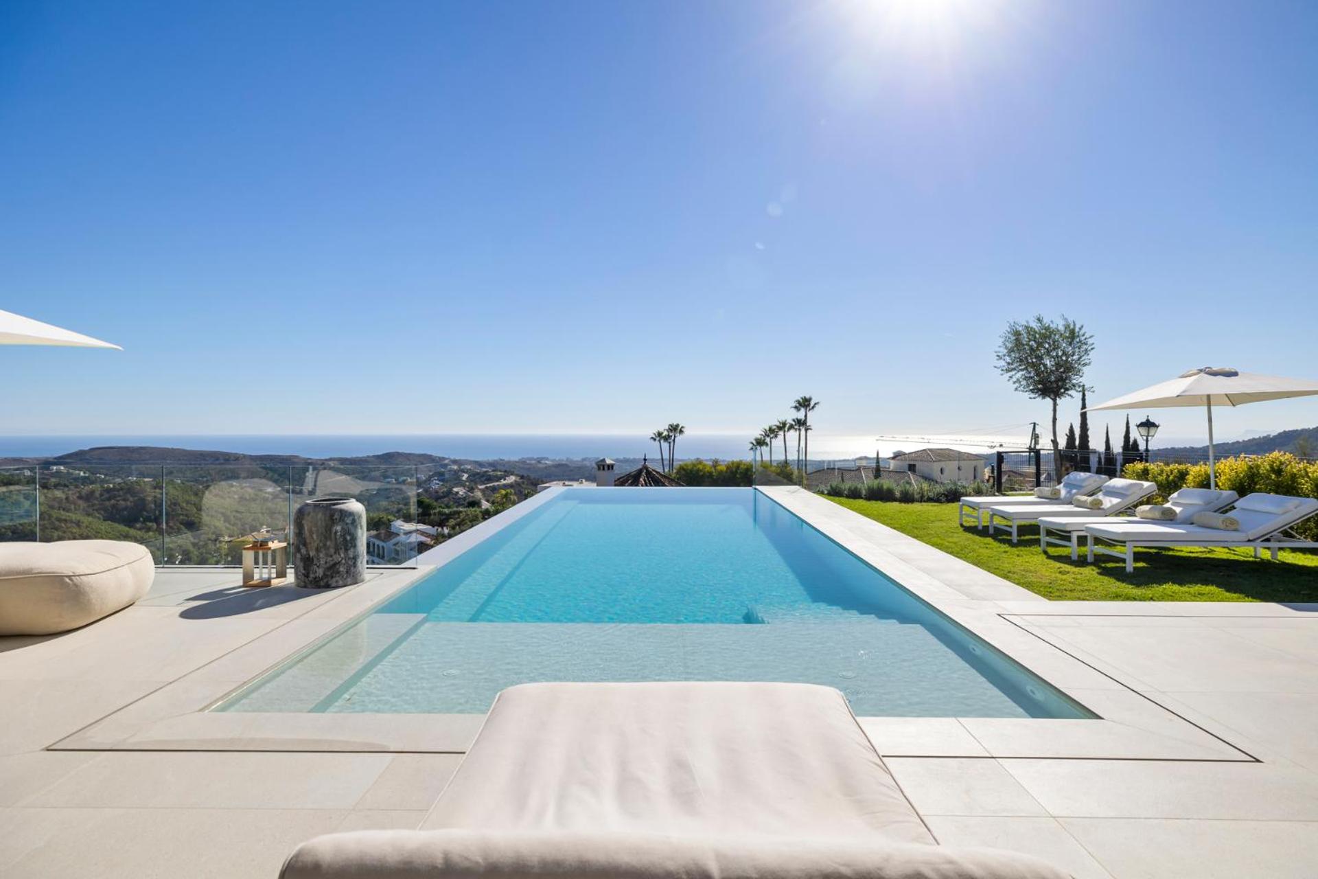 Exclusive VILLA IMAGINE MARBELLA by IMAGINEMARBELLA, breathtaking panoramic sea views heated infinity pool