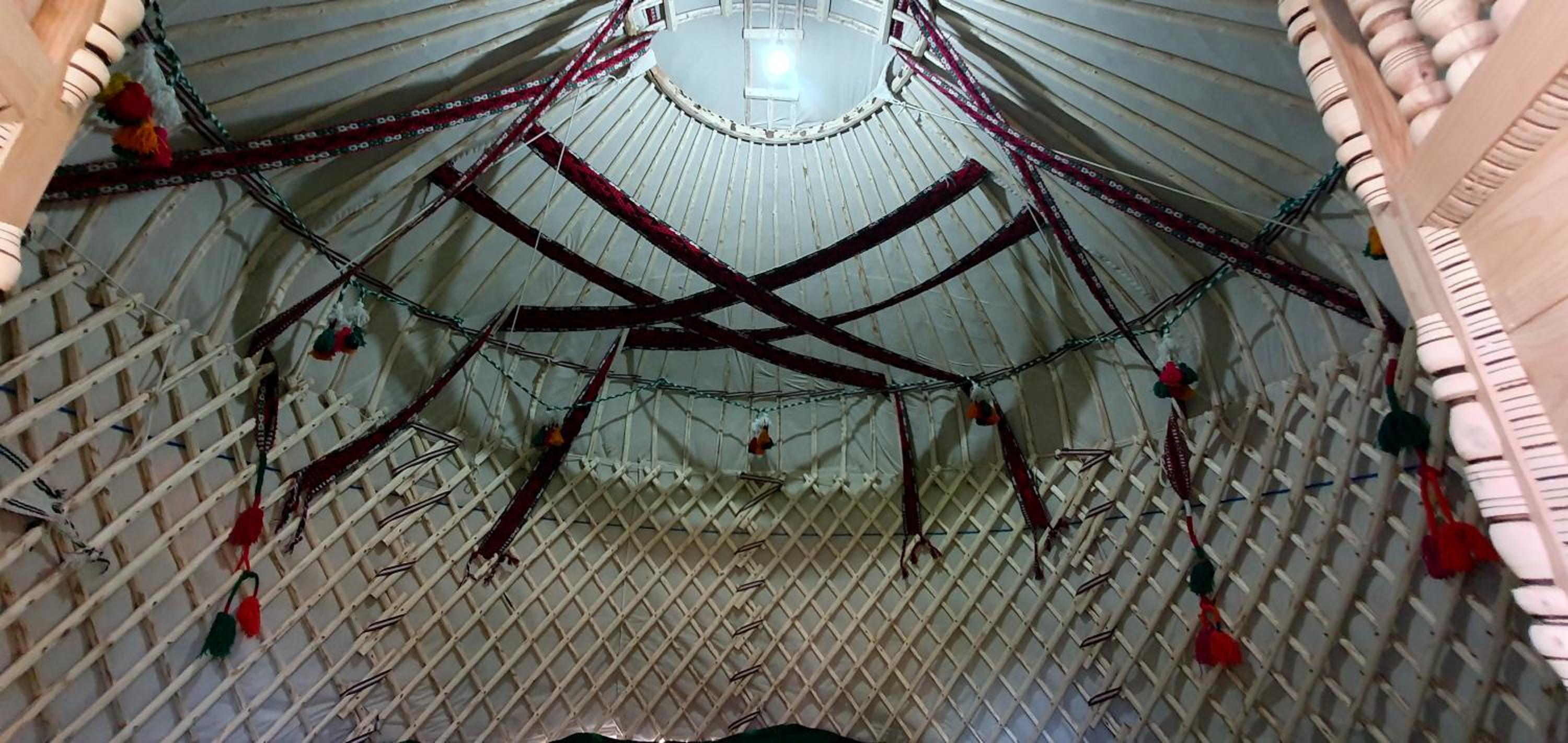 Kakhar Yurt stay & Mountain village view 3