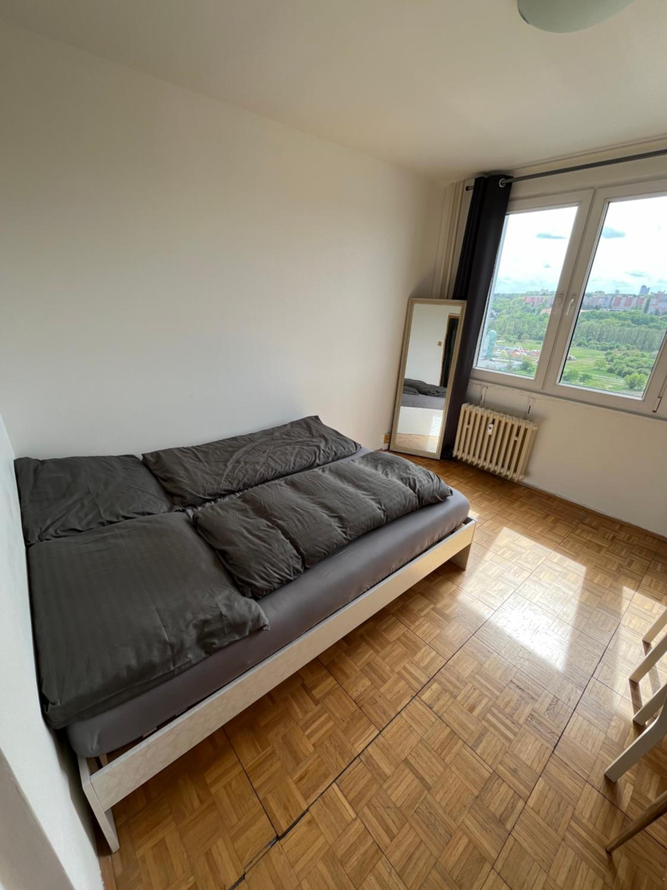 Private room in a shared park-side apartment with a great connection to the city center