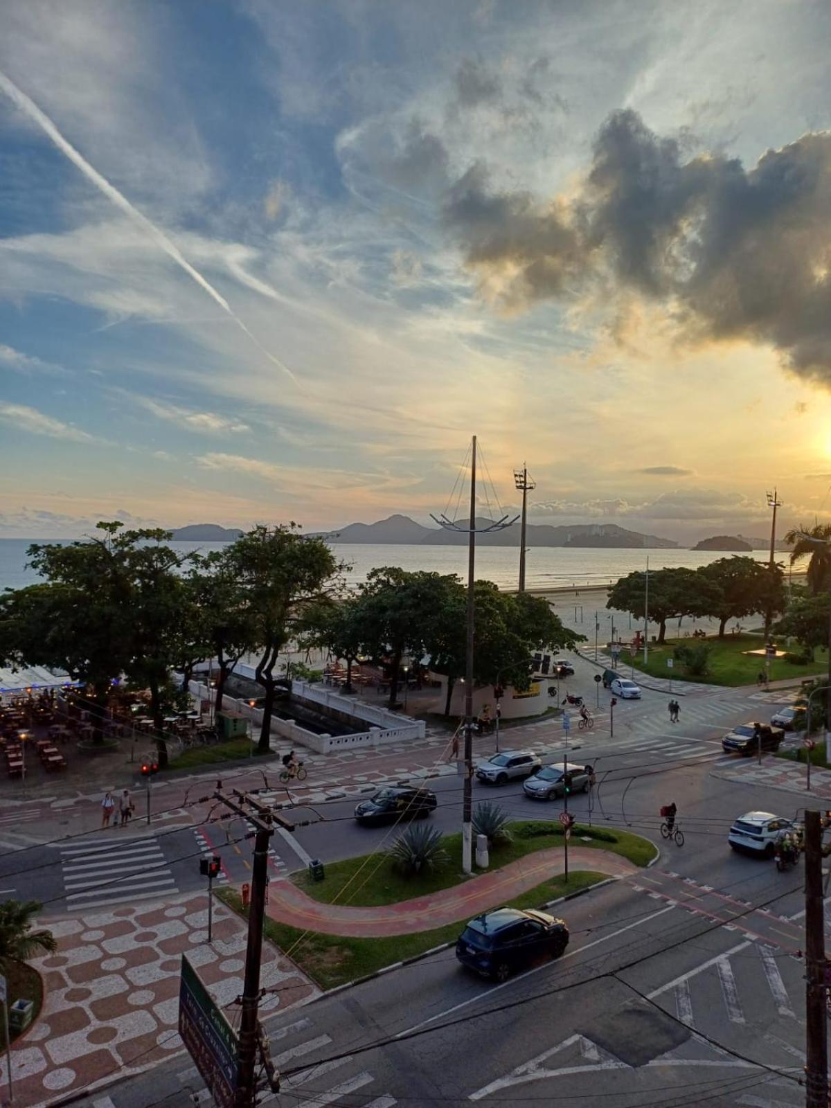 Apto com vista ao mar deslumbrante em Santos
