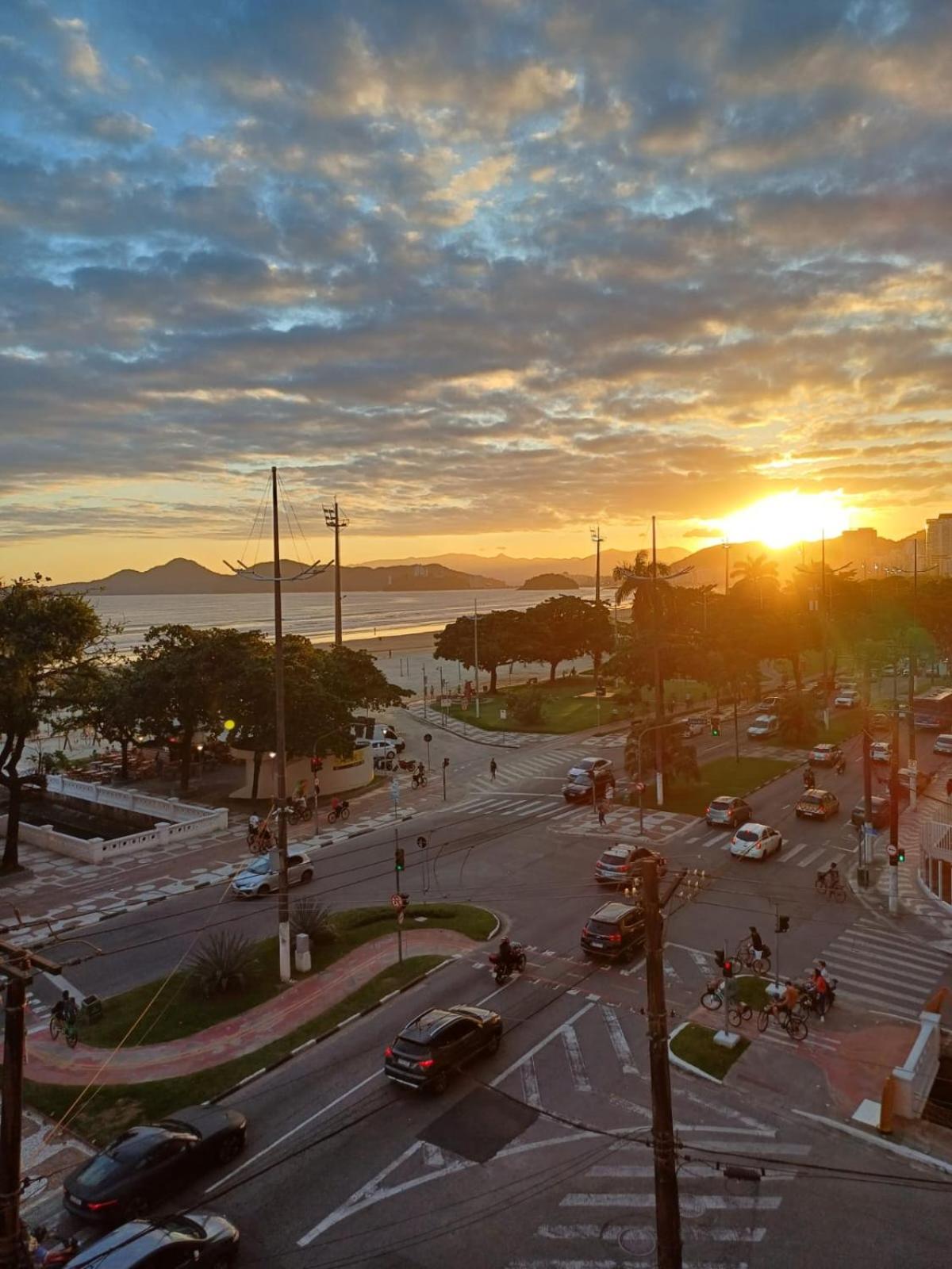 Apto com vista ao mar deslumbrante em Santos