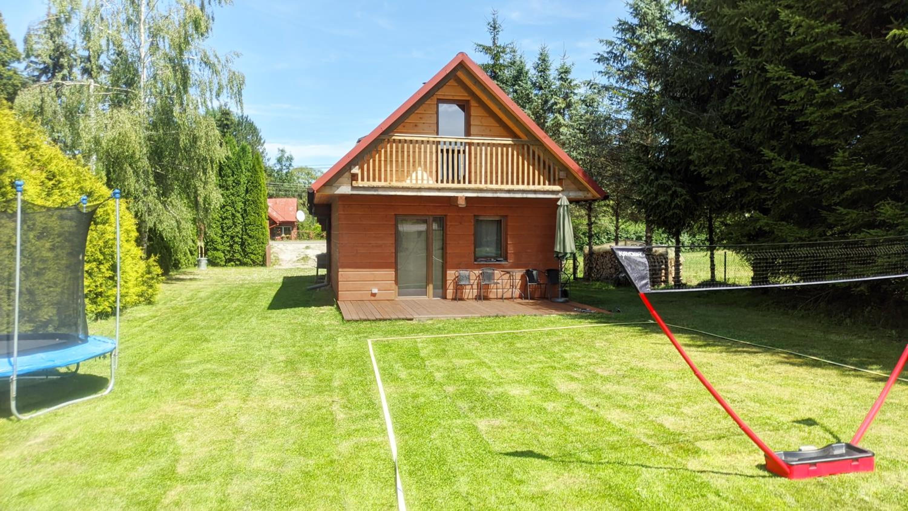 Chata Wilka Bieszczady - Całoroczny dom z bali z 3 sypialniami i balią view 4