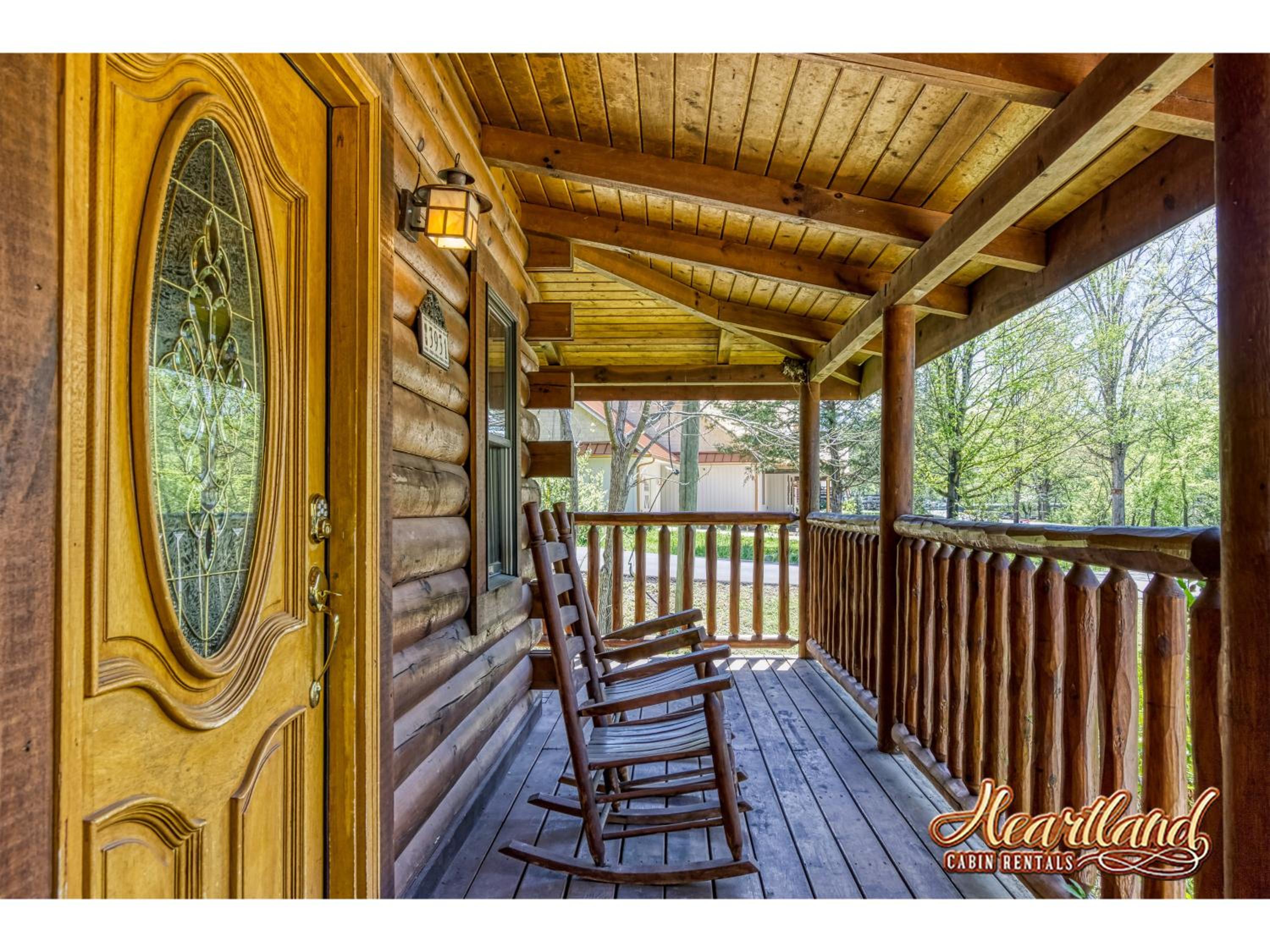 River Romance Cabin Pigeon Forge TN view 2