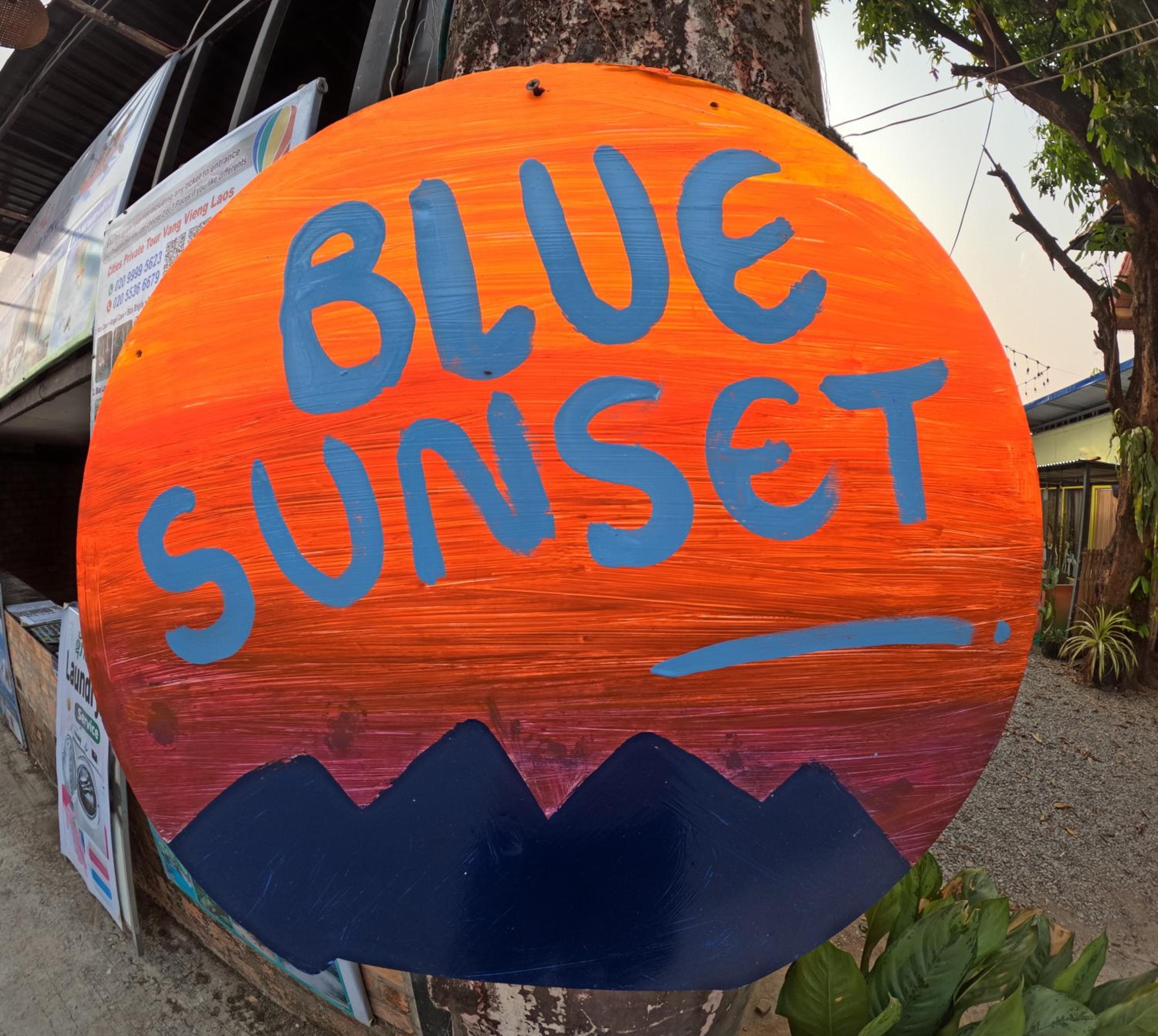 Blue Sunset Hostel view 2
