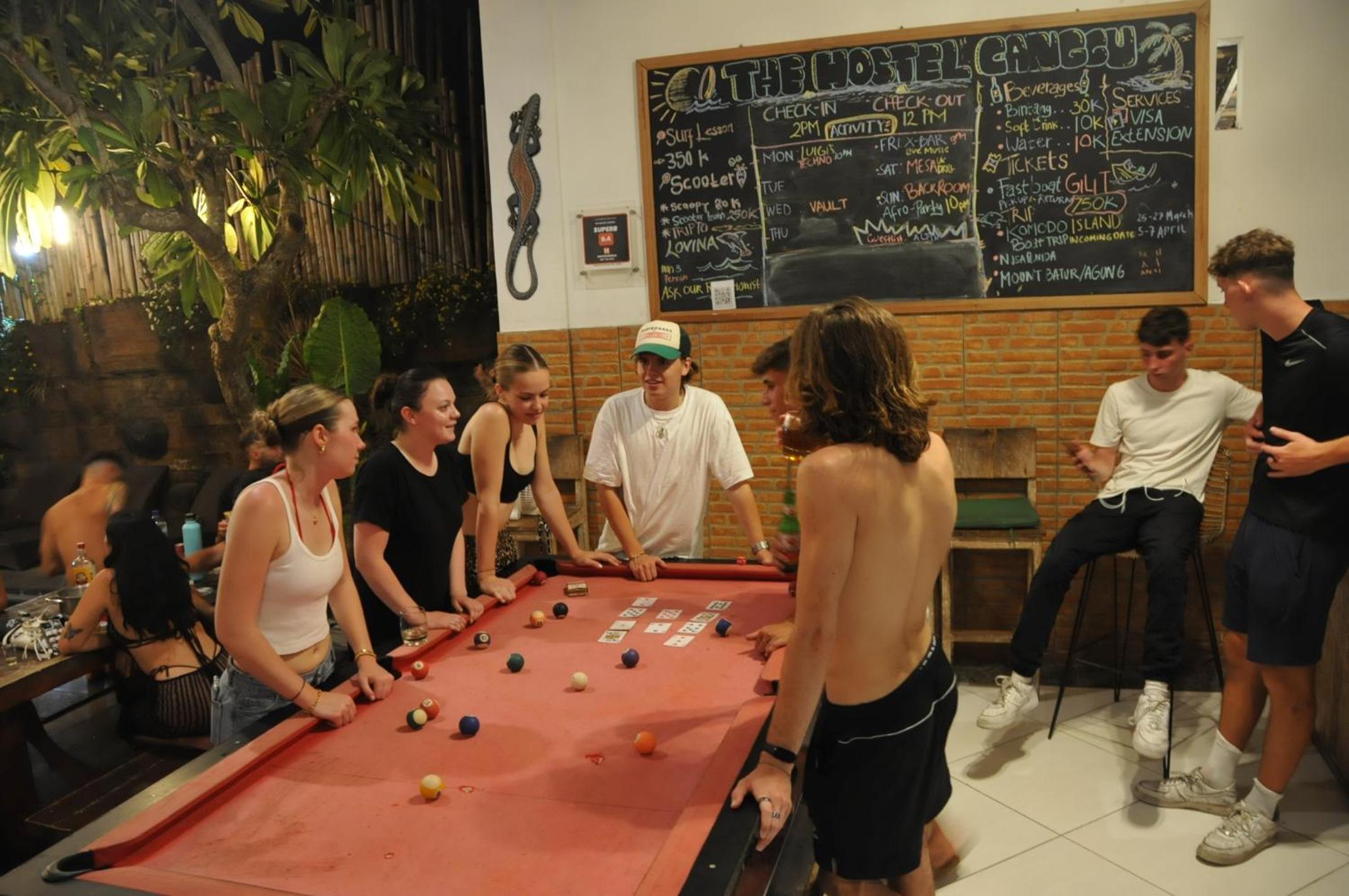 The Hostel Canggu — activities & amenities