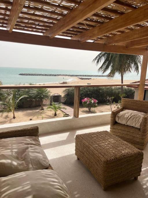 Villa sénegalaise en bord de mer