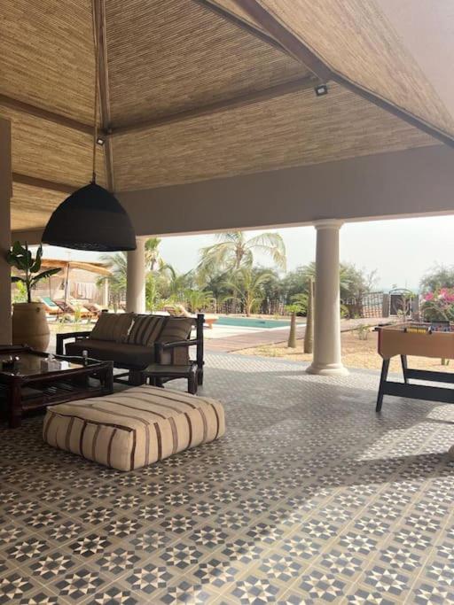Villa sénegalaise en bord de mer