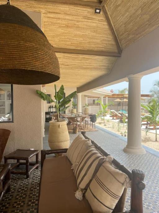 Villa sénegalaise en bord de mer