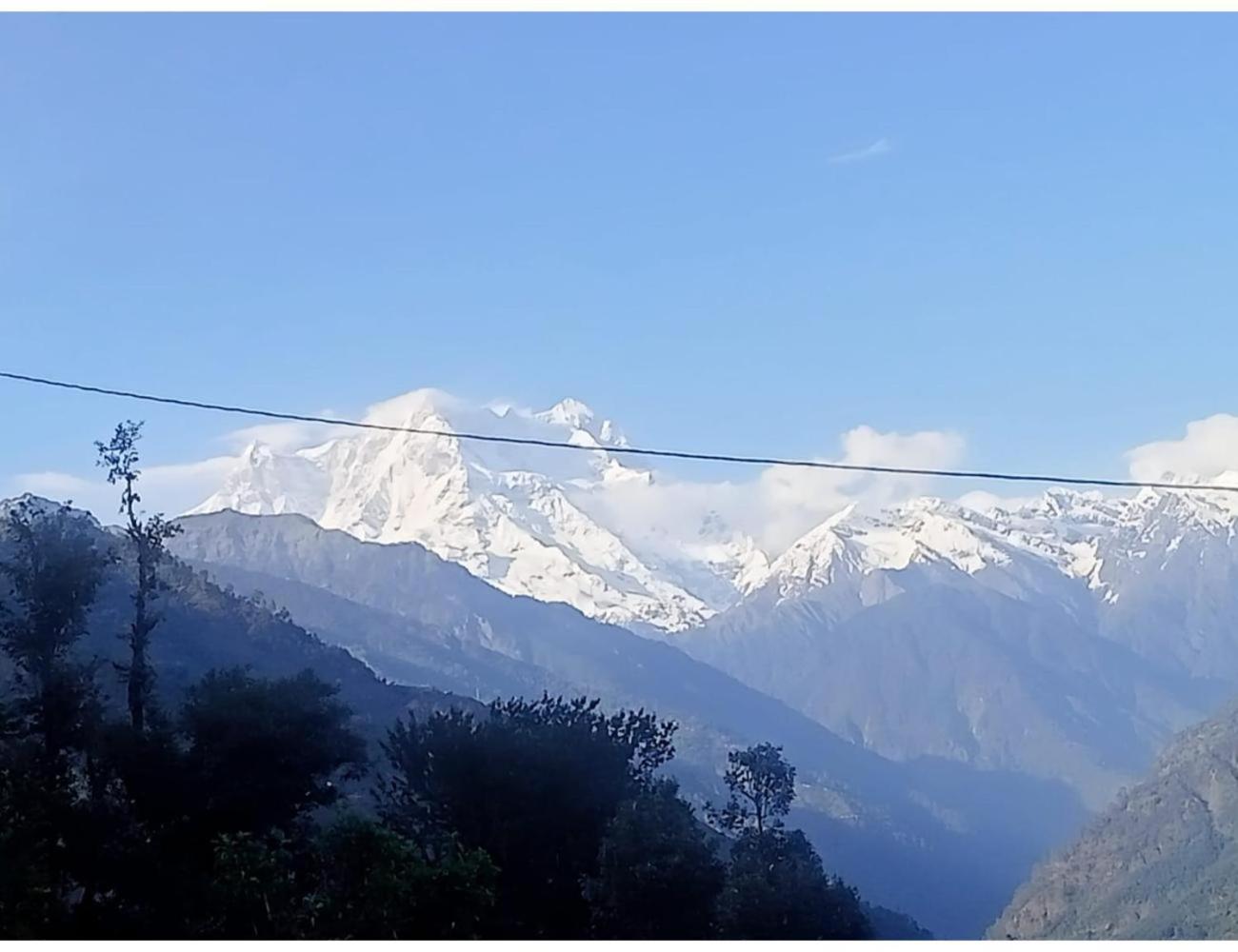 Jungal runs in home stay, Guptkashi view 5