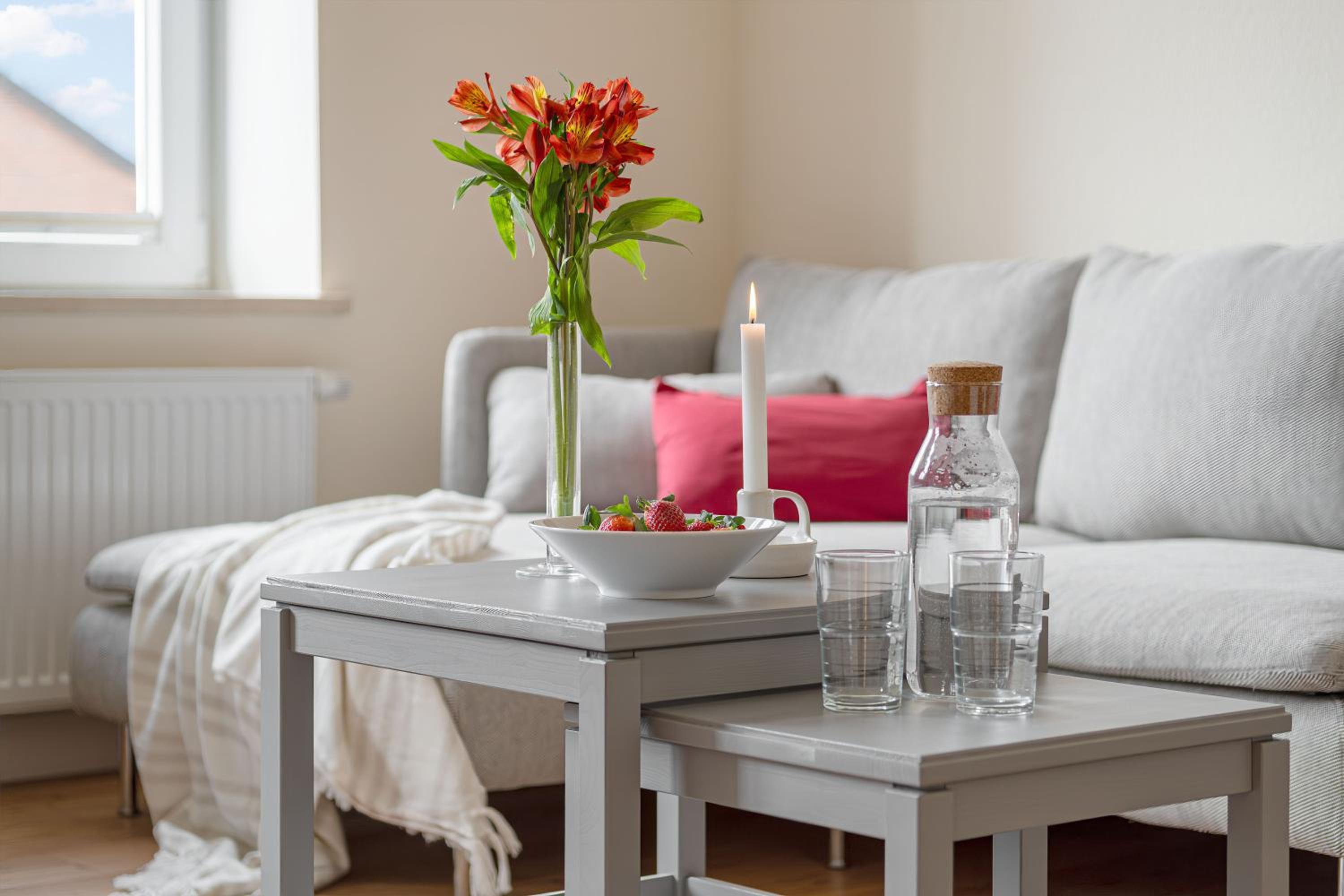 Ferienwohnung Gut Hardesby - großzügig mit Kamin & tollem Garten