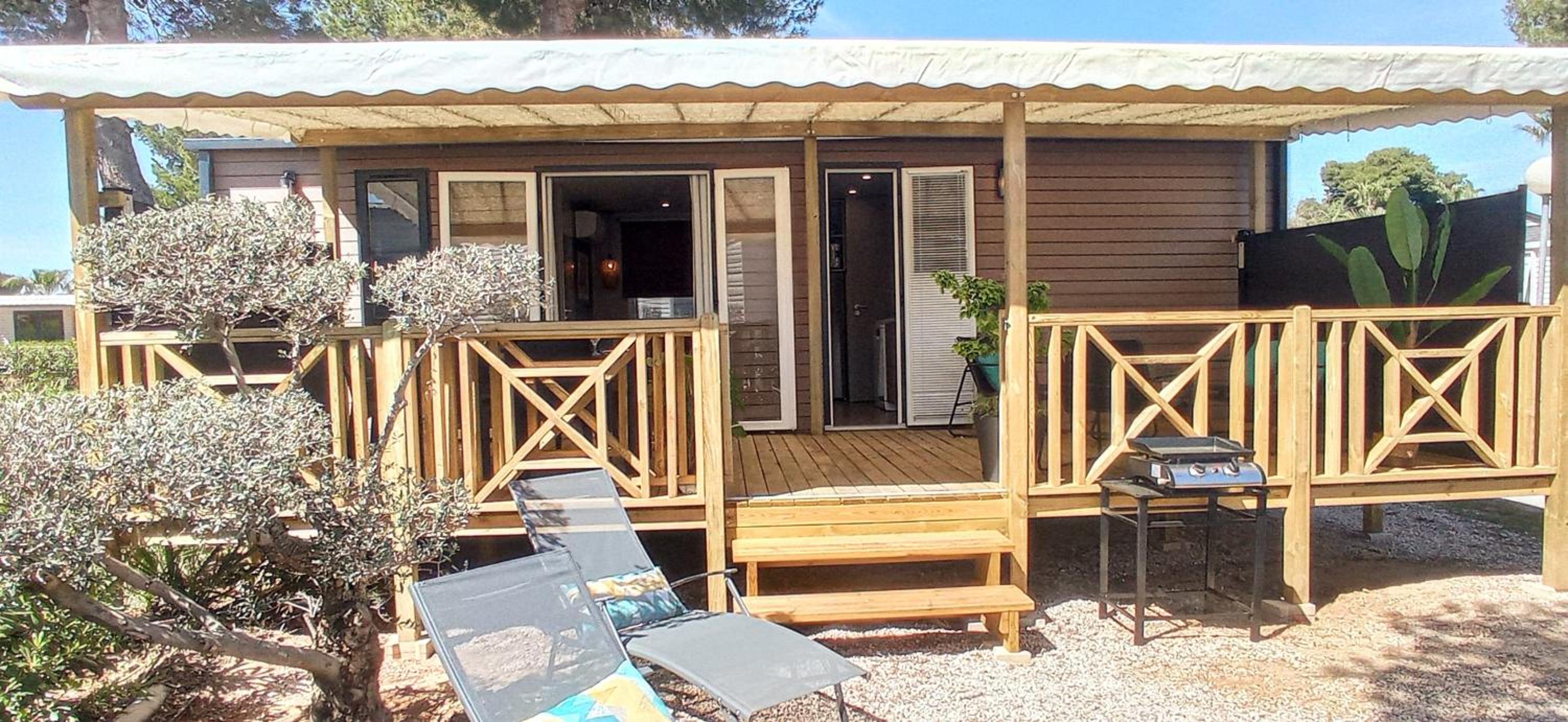 HappyMobilhome Argelès-sur-mer -plage à 500m- Camping 4 étoiles Del Mar