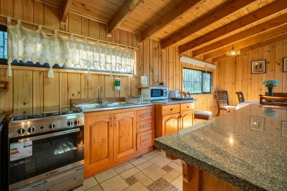 Villarrica Cabin 2BR with Fireplace and terrace
