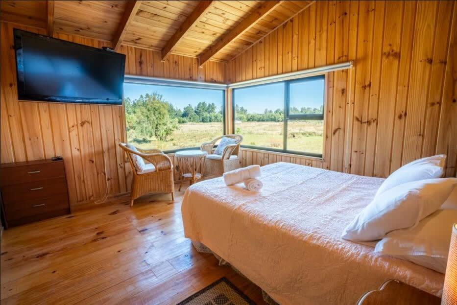 Villarrica Cabin 2BR with Fireplace and terrace
