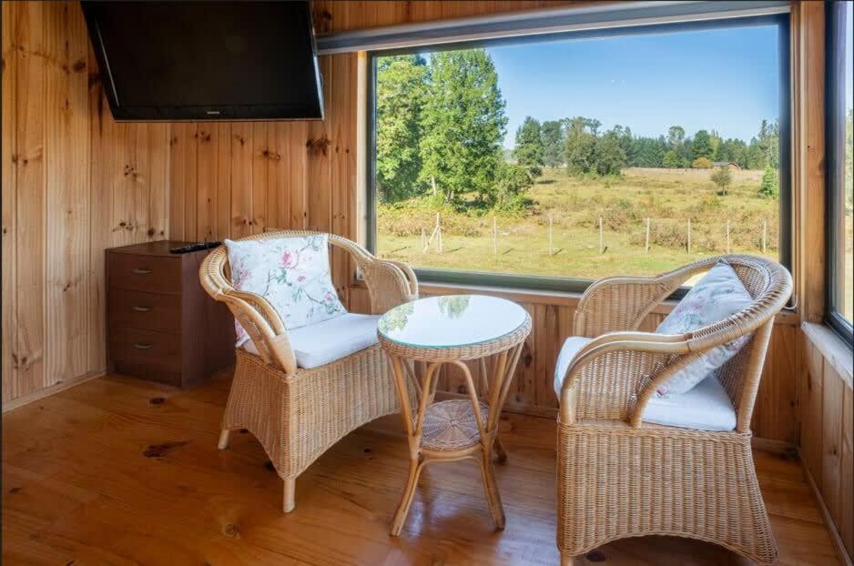 Villarrica Cabin 2BR with Fireplace and terrace